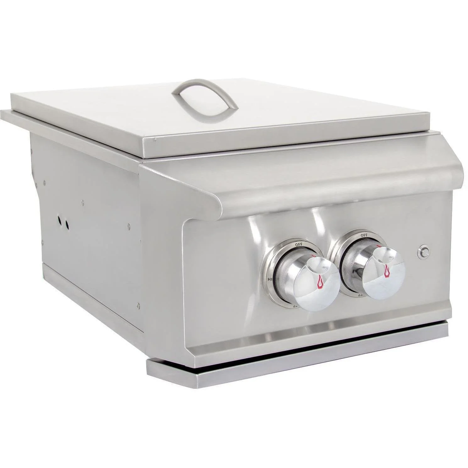 Blaze Grill Package - Professional LUX 34-Inch 3-Burner Built-In Liquid Propane Grill, Side Burner and Beverage Center in Stainless Steel - Image 19