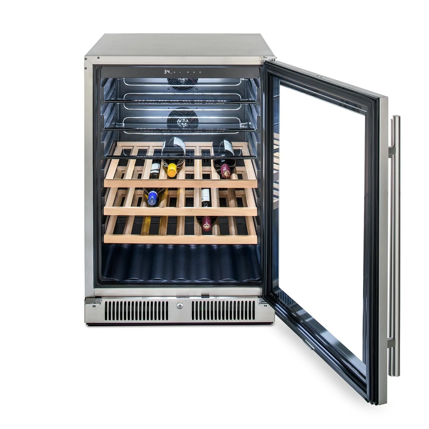 Blaze Grill Package - Professional LUX 44-Inch 4-Burner Built-In Liquid Propane Grill, Side Burner and Beverage Center in Stainless Steel - Image 37