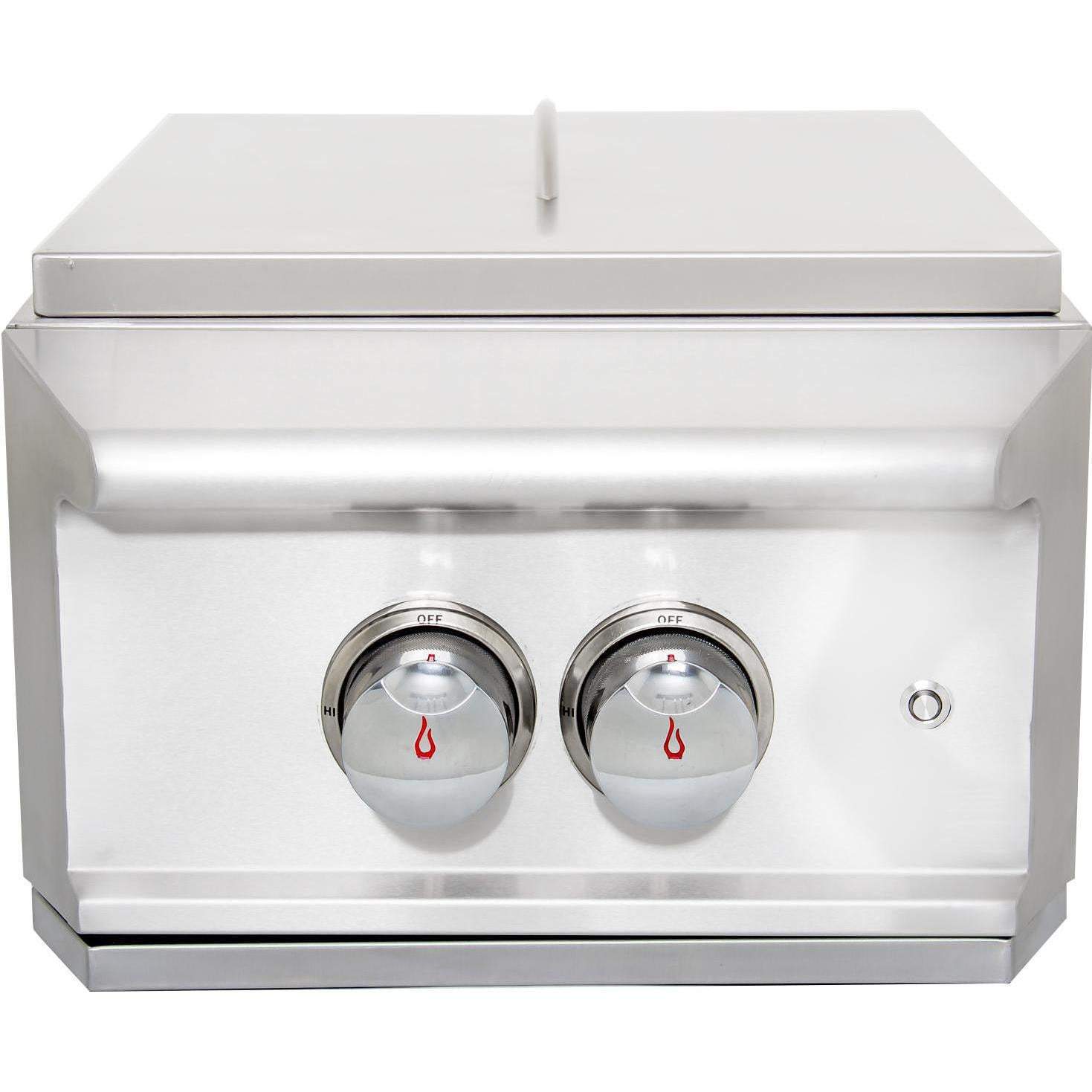 Blaze Grill Package - Professional LUX 44-Inch 4-Burner Built-In Natural Gas Grill, Side Burner and Beverage Center in Stainless Steel - Image 27