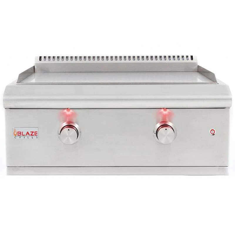 Blaze Grill Package - Premium LTE 40-Inch 5-Burner Built-In Liquid Propane Grill, Double Side Burner and Griddle in Stainless Steel - Image 24
