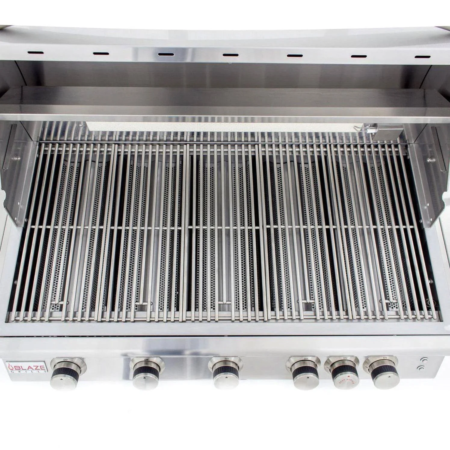 Blaze Grill Package - Premium LTE 40-Inch 5-Burner Built-In Natural Gas Grill, Double Side Burner and Griddle in Stainless Steel - Image 10