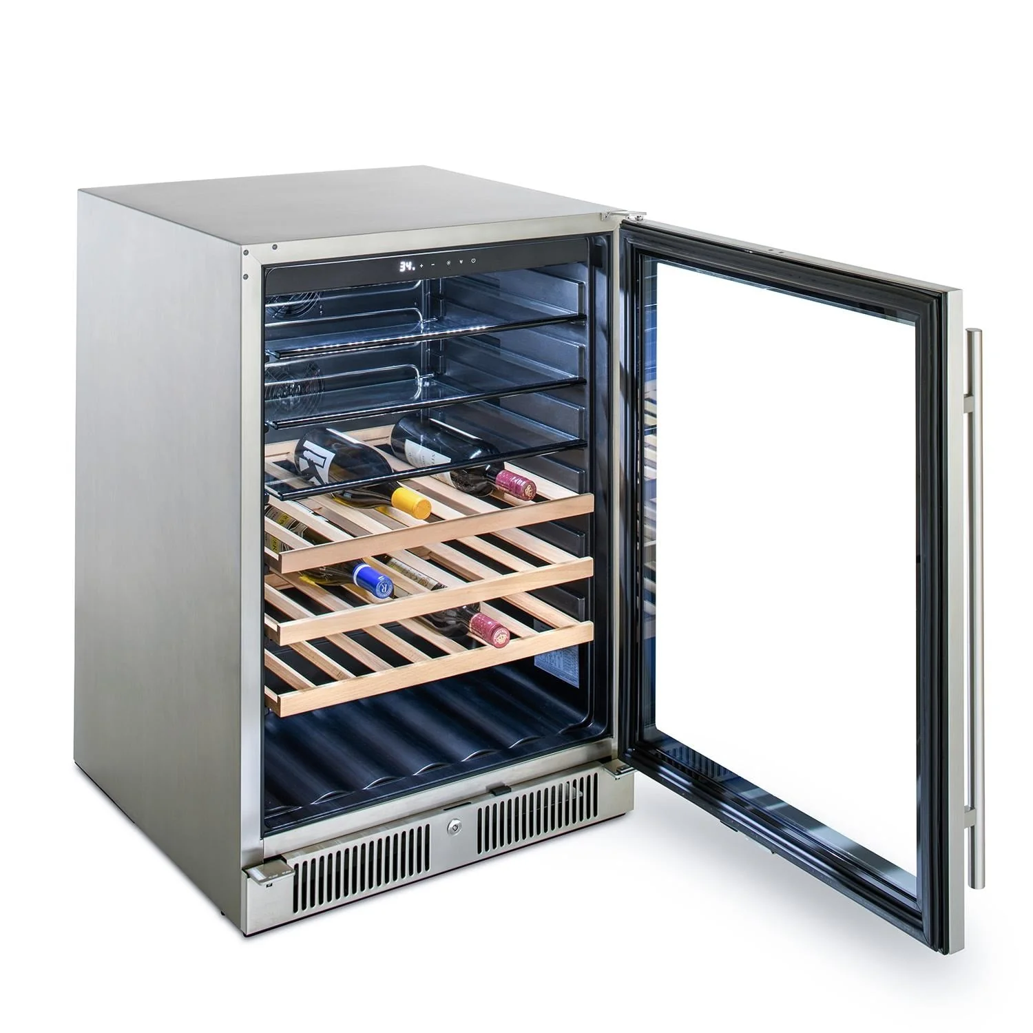 Blaze Grill Package - Premium LTE 40-Inch 5-Burner Built-In Natural Gas Grill, Side Burner and Beverage Center in Stainless Steel - Image 44