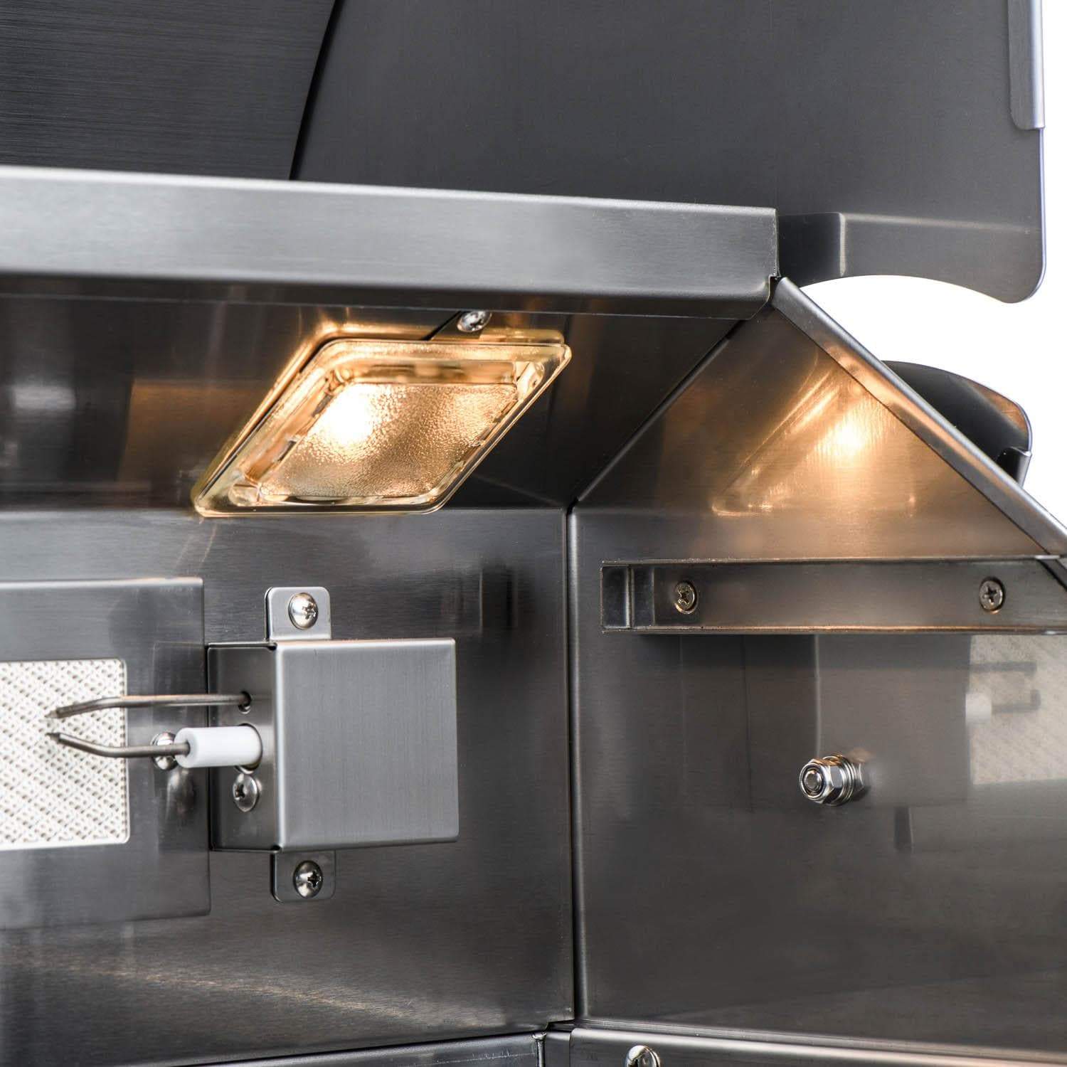 Blaze Grill Package - Premium LTE Marine Grade 32-Inch 4-Burner Built-In Liquid Propane Grill, Side Burner and Griddle in Stainless Steel - Image 15
