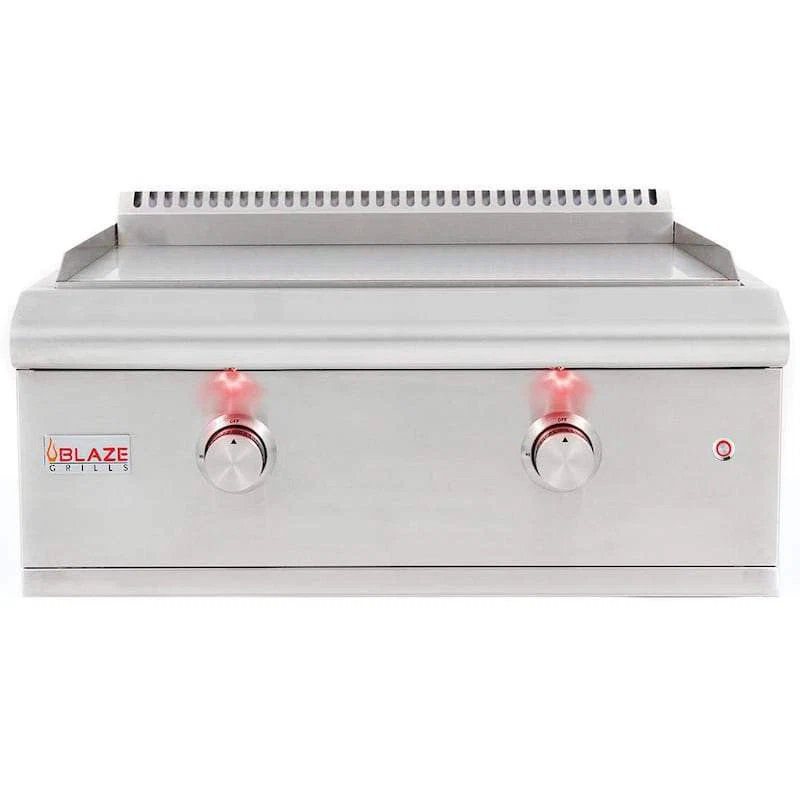 Blaze Grill Package - Premium LTE Marine Grade 32-Inch 4-Burner Built-In Liquid Propane Grill, Side Burner and Griddle in Stainless Steel - Image 33