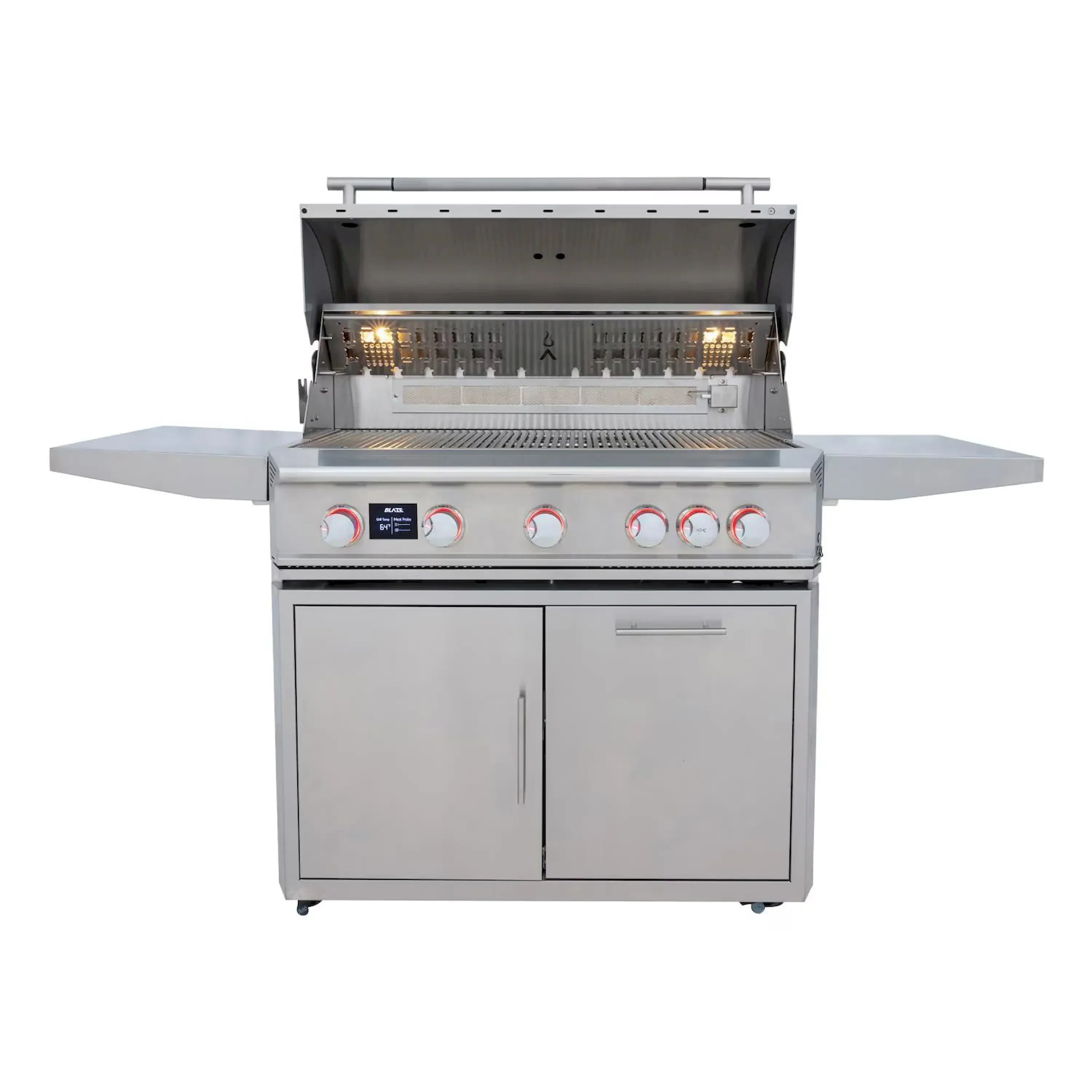 Blaze LTE PRO 40-Inch 5-Burner Propane Gas Freestanding Grill with Digital Temperature Screen and Rear Infrared Burner (AP2-5LTEPRO-LP) - Image 3