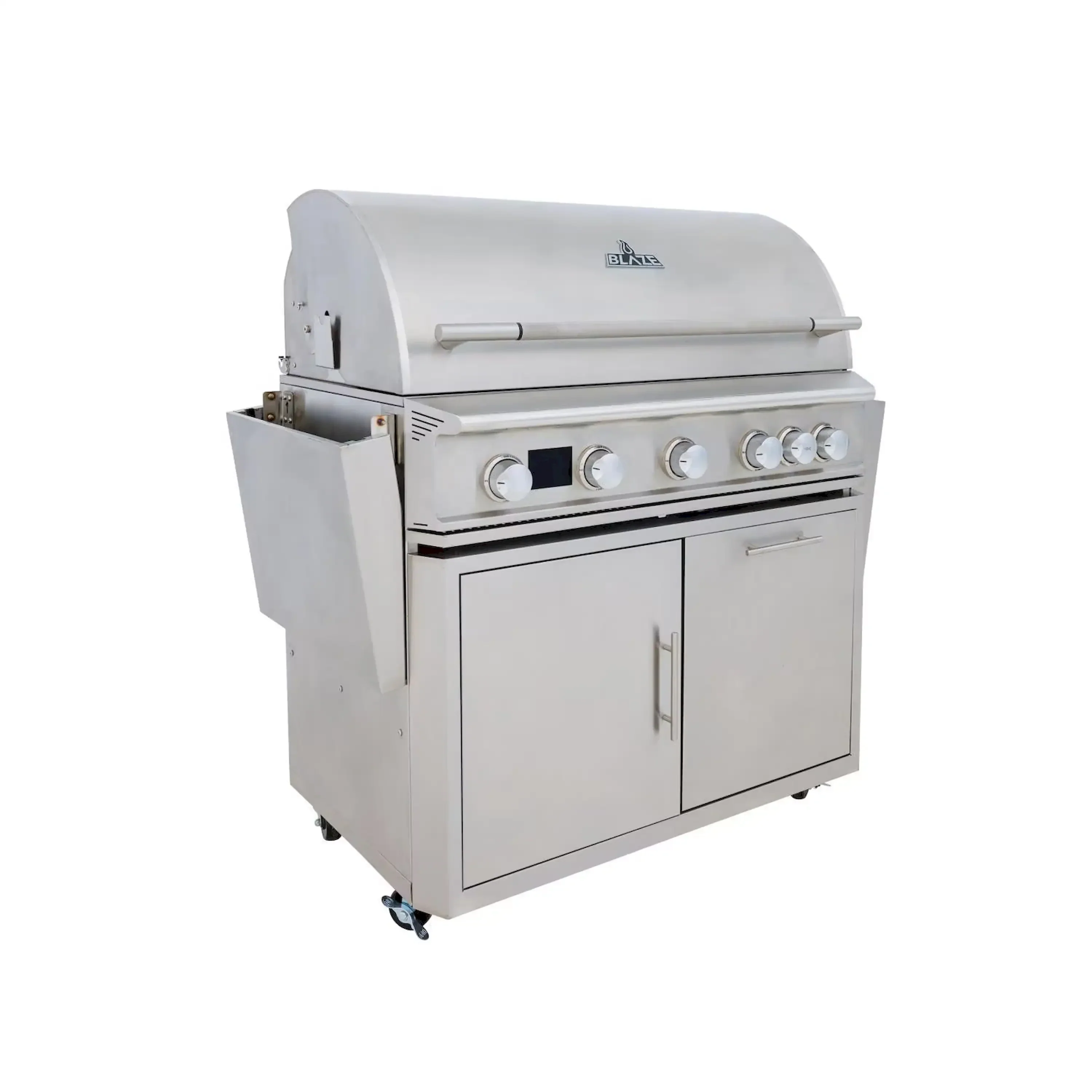 Blaze LTE PRO 40-Inch 5-Burner Propane Gas Freestanding Grill with Digital Temperature Screen and Rear Infrared Burner (AP2-5LTEPRO-LP) - Image 4