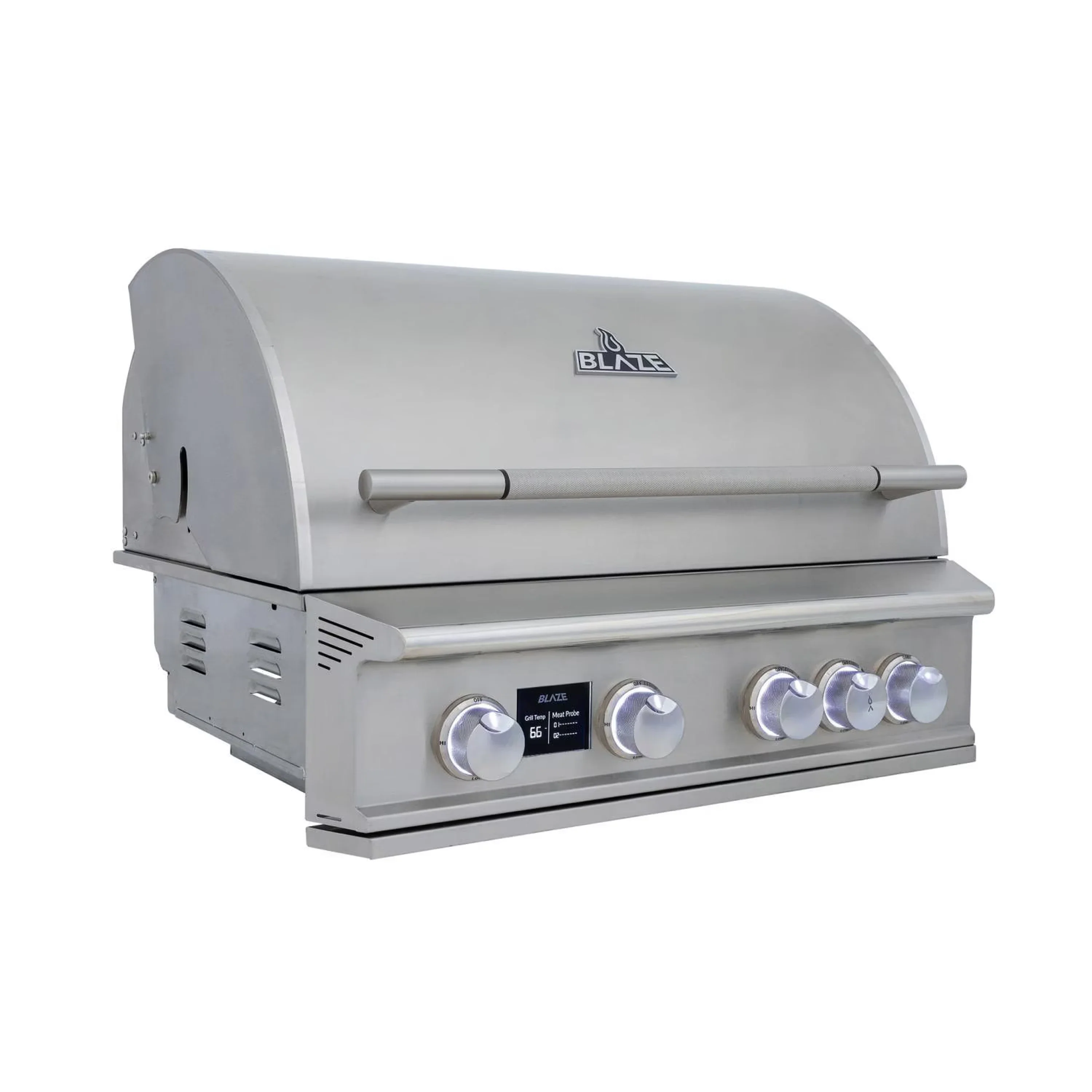 Blaze LTE PRO 32-Inch 4 Burner Built-in Natural Gas Grill with Digital Temperature Screen & Rear Infrared Burner (BLZ-4LTEPRO-NG) - Image 7