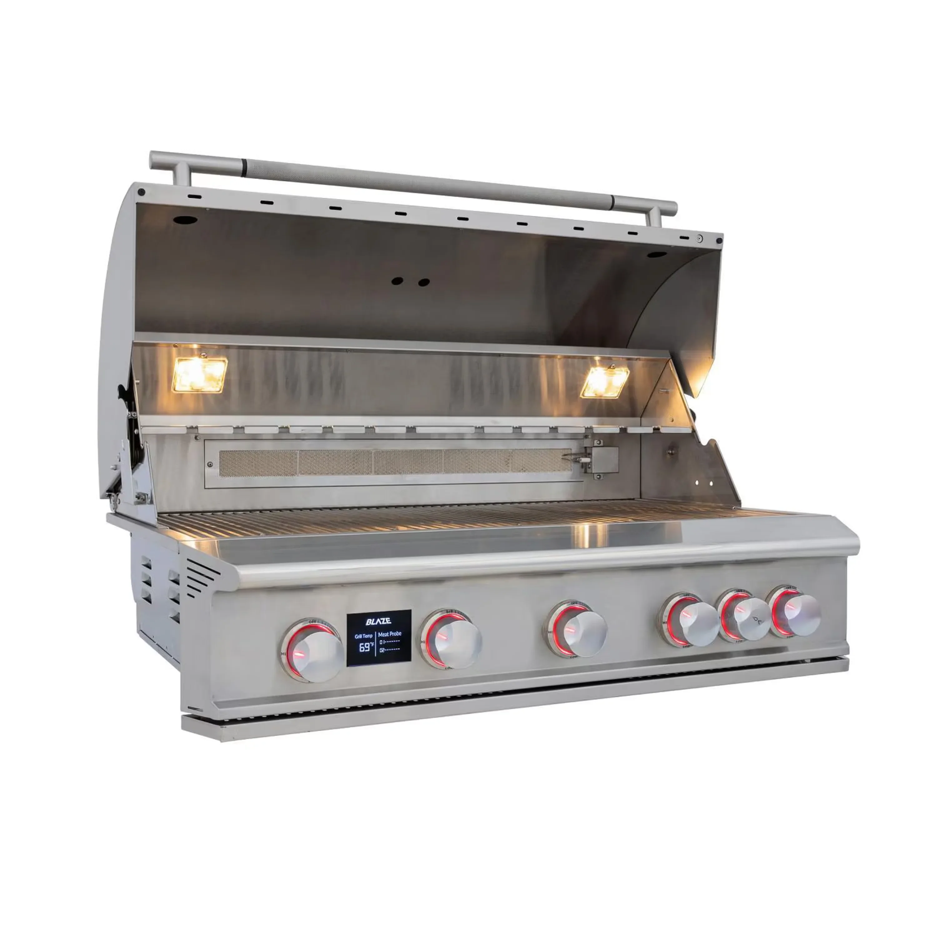 Blaze LTE PRO 40-Inch 5 Burner Built-in Natural Gas Grill with Digital Temperature Screen & Rear Infrared Burner (BLZ-5LTEPRO-NG) - Image 5