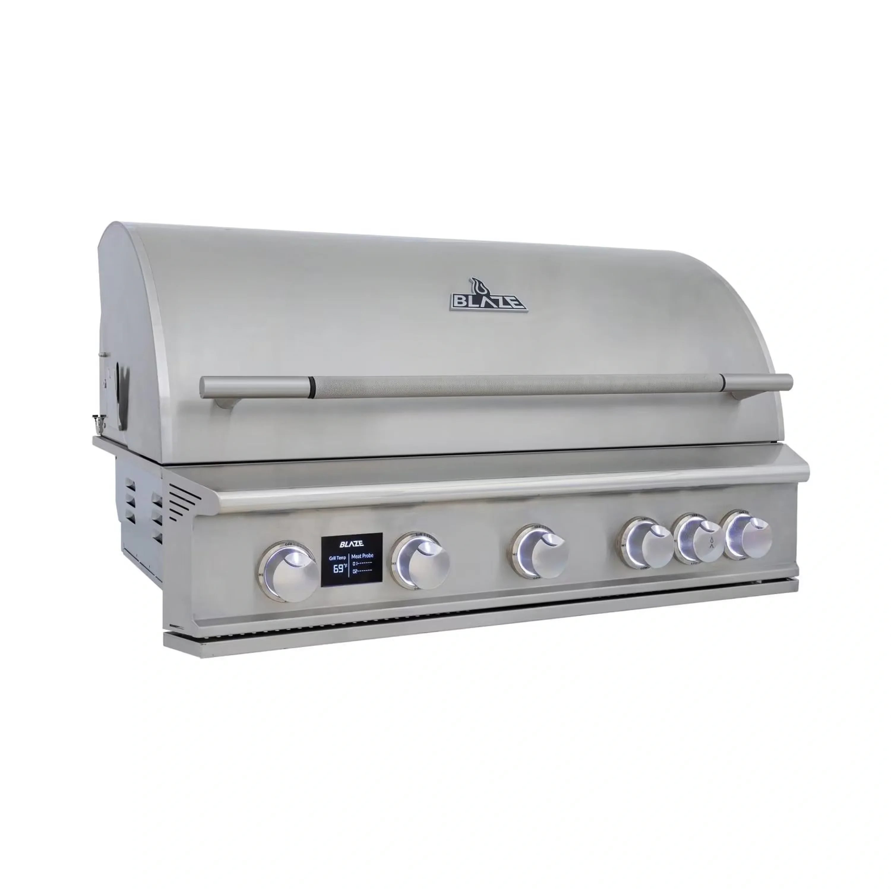 Blaze LTE PRO 40-Inch 5 Burner Built-in Propane Gas Grill with Digital Temperature Screen & Rear Infrared Burner (BLZ-5LTEPRO-LP) - Image 4