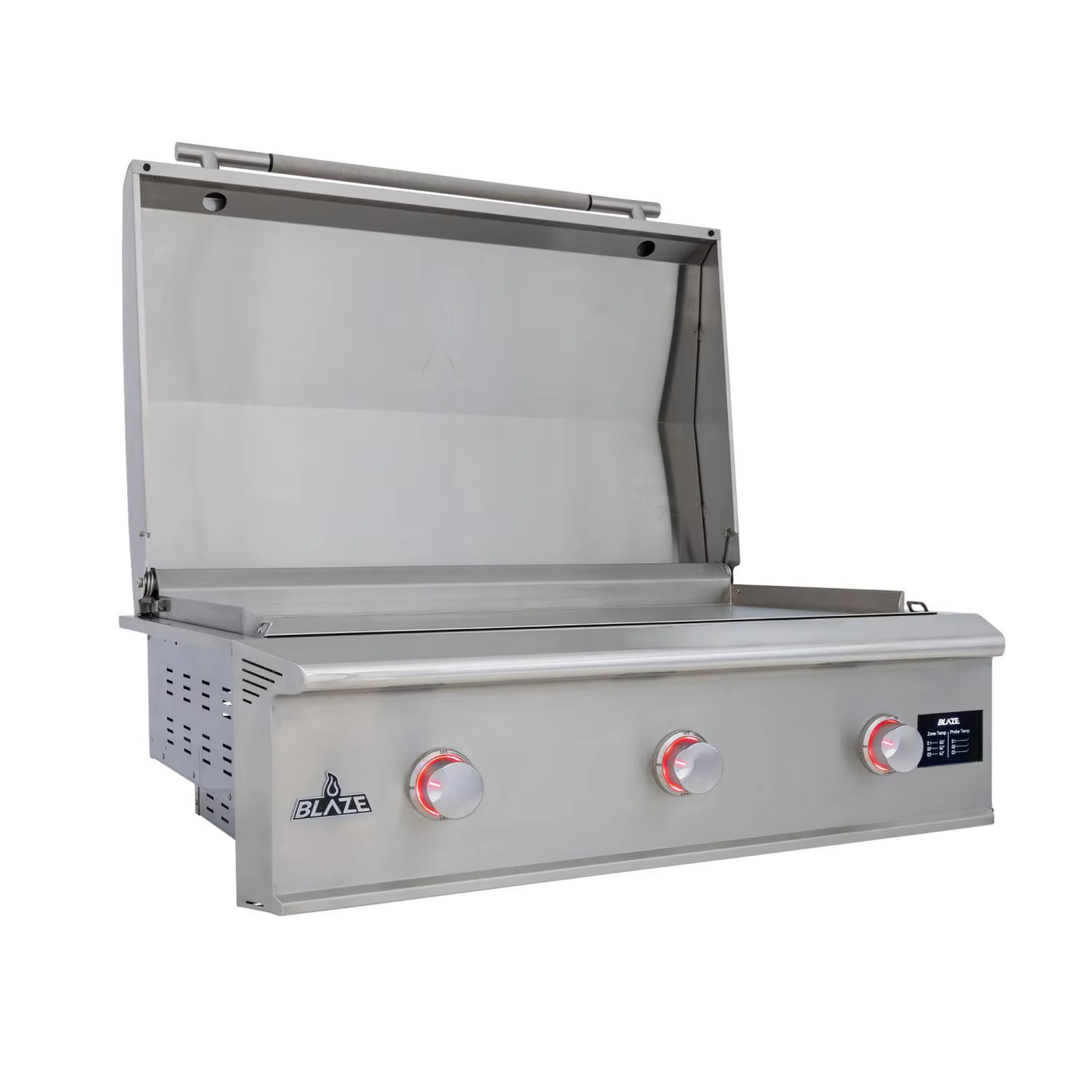Blaze LTE PRO 40-Inch Built-in Natural Gas Griddle with Digital Temperature Screen & Lift-Assist Lid (BLZ-GRIDDLE40-NG) - Image 7
