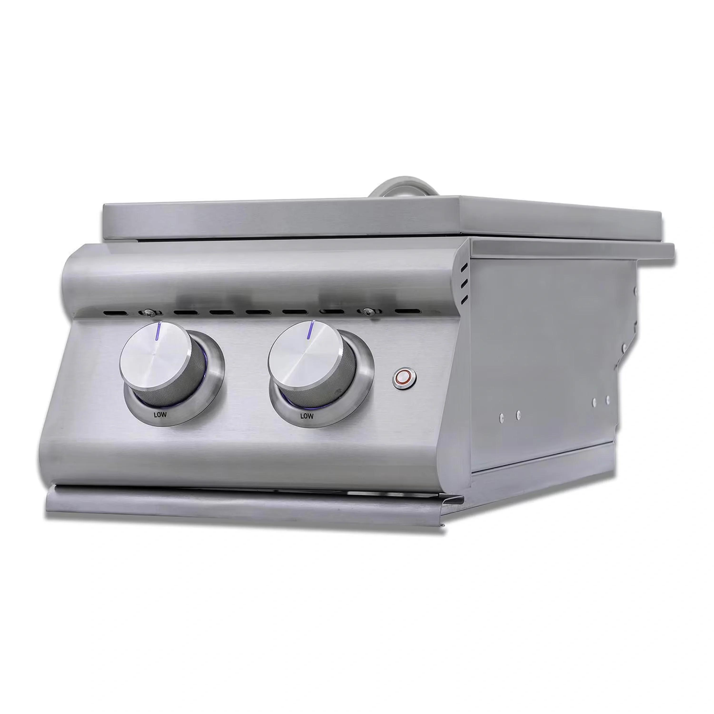 Blaze LTE+ Propane Gas Double Side Burner with Lid in Stainless Steel (BLZ-SB2-LTE3-LP) - Image 3