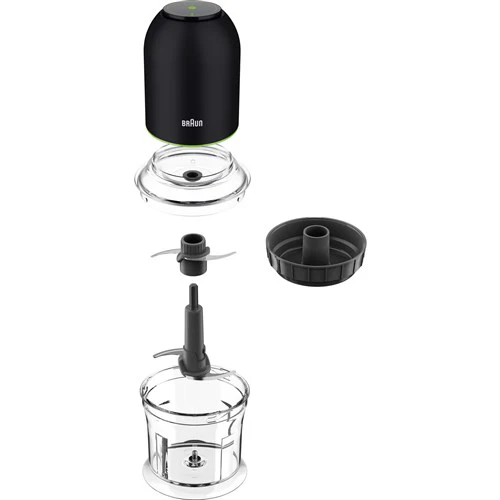 Braun Easy Prep Mini 4 Cup Chopper, 250W Quadblade Technology in Black (CH3012BK) - Image 13