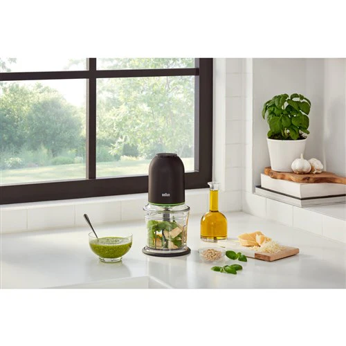 Braun Easy Prep Mini 4 Cup Chopper, 250W Quadblade Technology in Black (CH3012BK) - Image 3