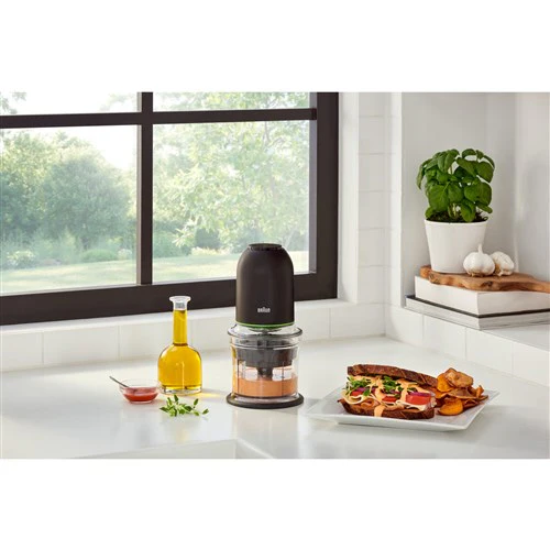Braun Easy Prep Mini 4 Cup Chopper, 250W Quadblade Technology in Black (CH3012BK) - Image 4