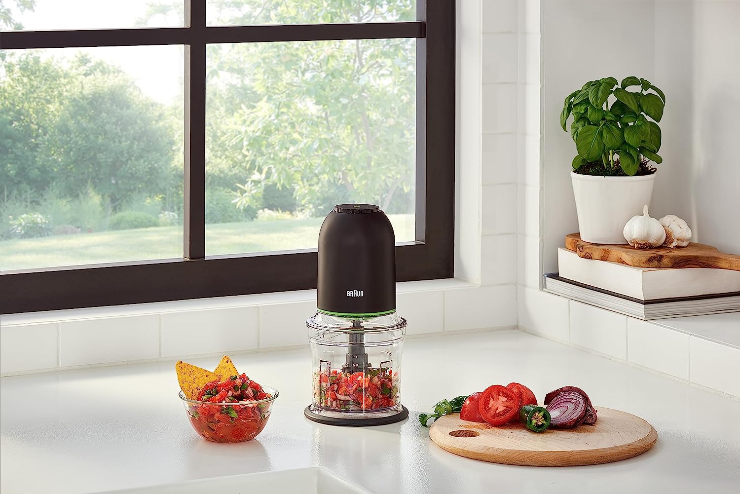 Braun Easy Prep Mini 4 Cup Chopper, 250W Quadblade Technology in Black (CH3012BK) - Image 7