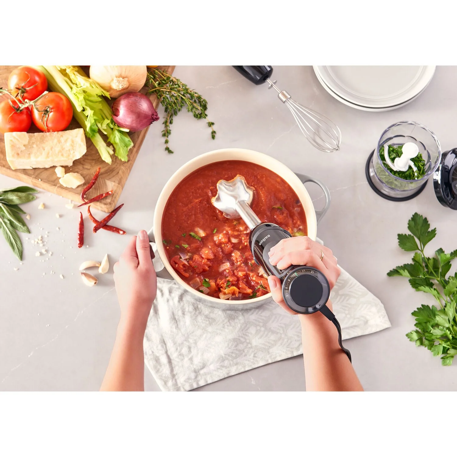Braun Multiquick 400W 5 21 Speed Hand Blender (MQ5025) - Image 8