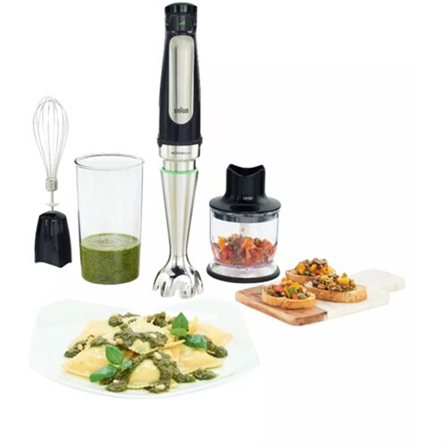 Braun Multiquick 7 Smart Speed Hand Blender in Stainless Steel (MQ7025X) - Image 6