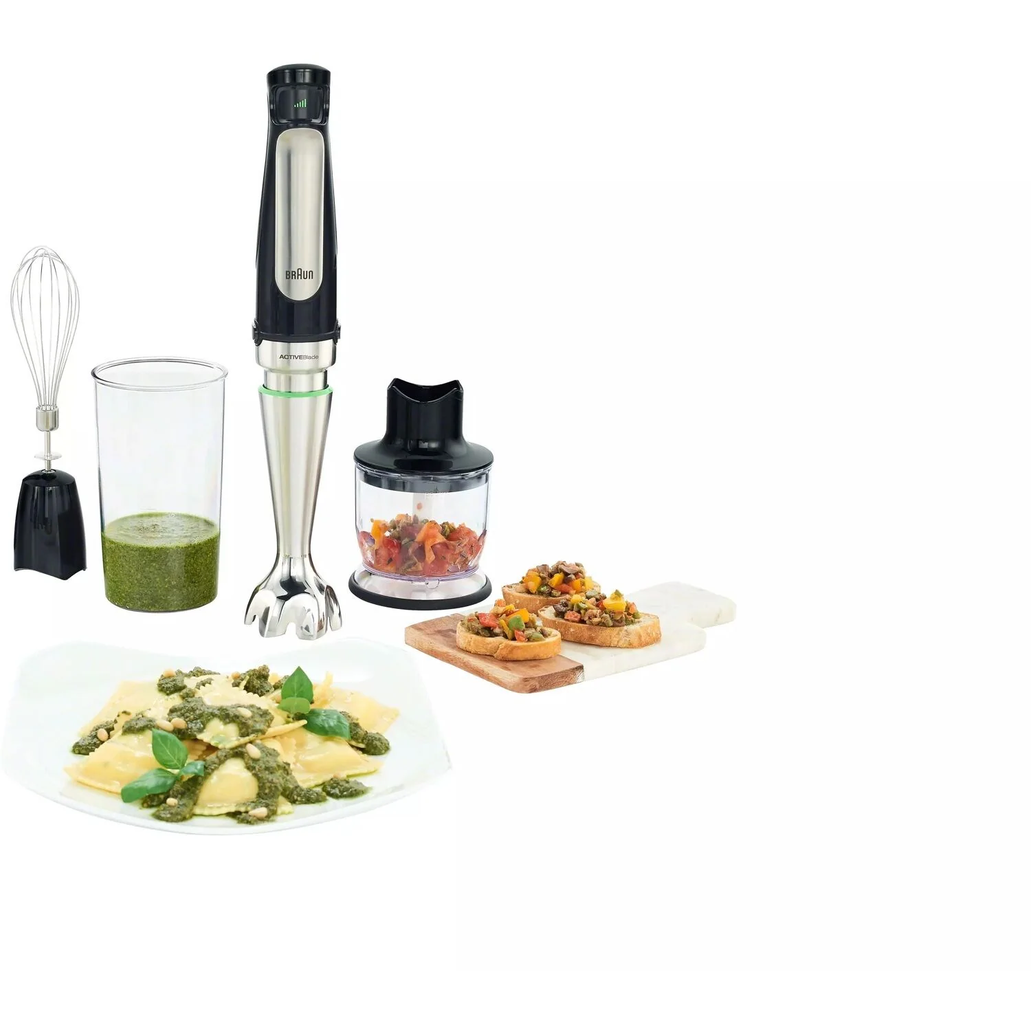 Braun Multiquick 7 Smart Speed Hand Blender in Stainless Steel (MQ7025X) - Image 7