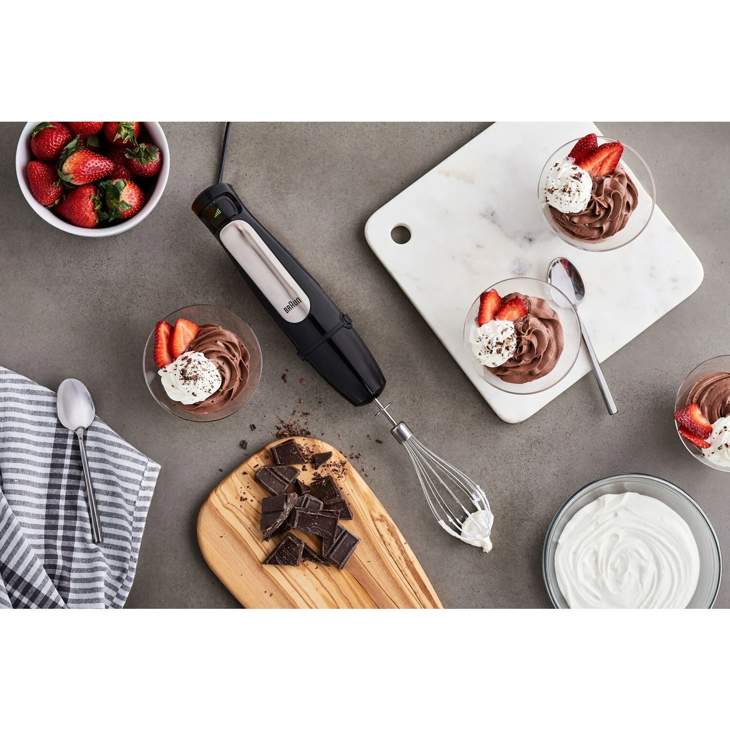Braun Multiquick 7 Smart Speed Hand Blender in Stainless Steel (MQ7025X) - Image 8