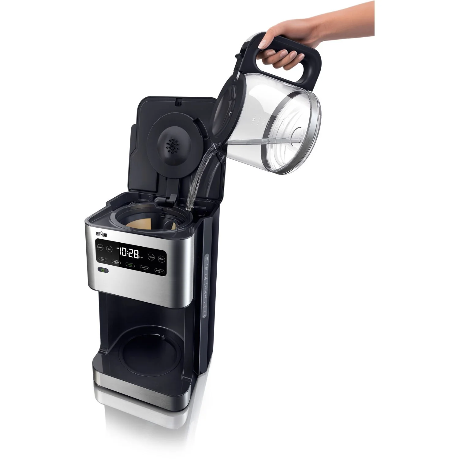 Braun PureFlavor 14-Cup Iced Coffee Maker, 3 Strength Selections in Black (KF5650BK) - Image 12