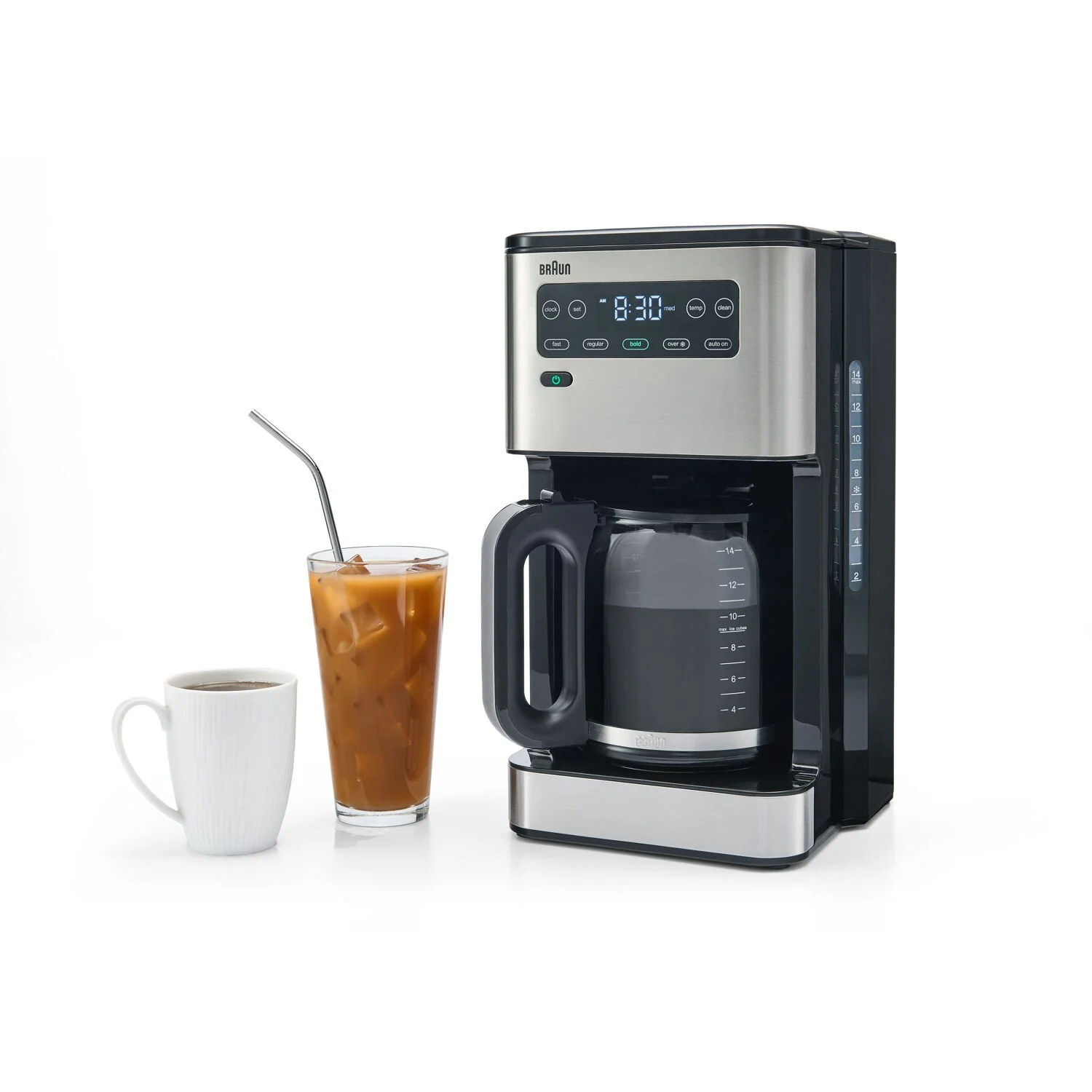 Braun PureFlavor 14-Cup Iced Coffee Maker, 3 Strength Selections in Black (KF5650BK) - Image 15