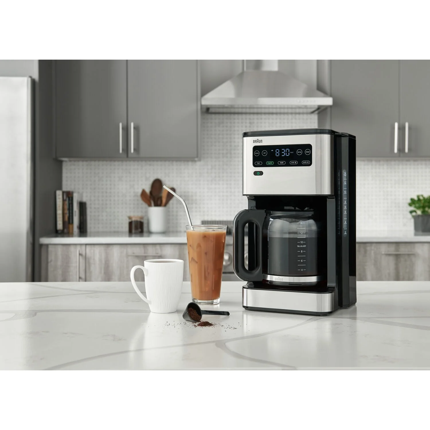 Braun PureFlavor 14-Cup Iced Coffee Maker, 3 Strength Selections in Black (KF5650BK) - Image 19