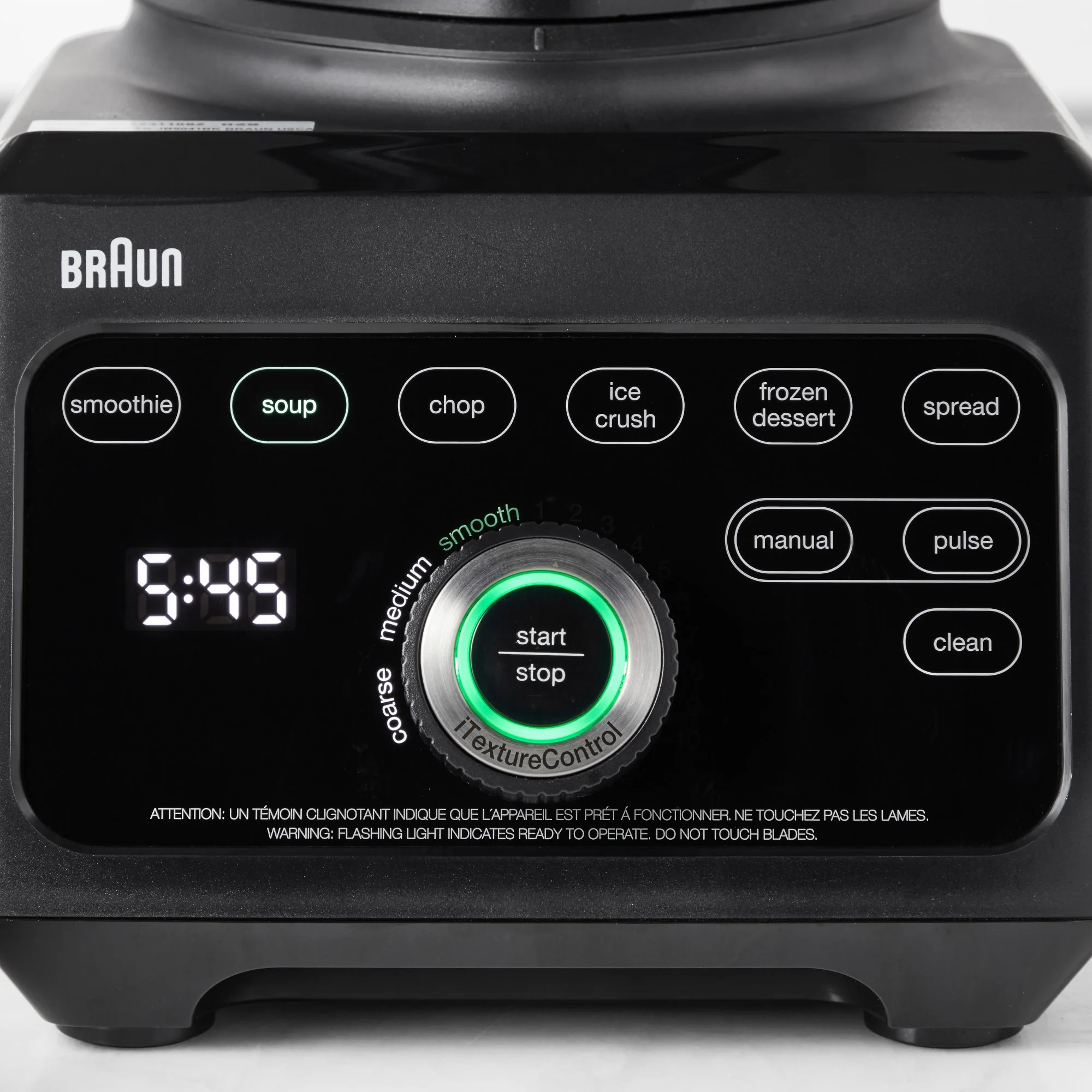 Braun TriForce Power Blender 1600 Watts, 18 Food Programs in Black (JB9040BK) - Image 10