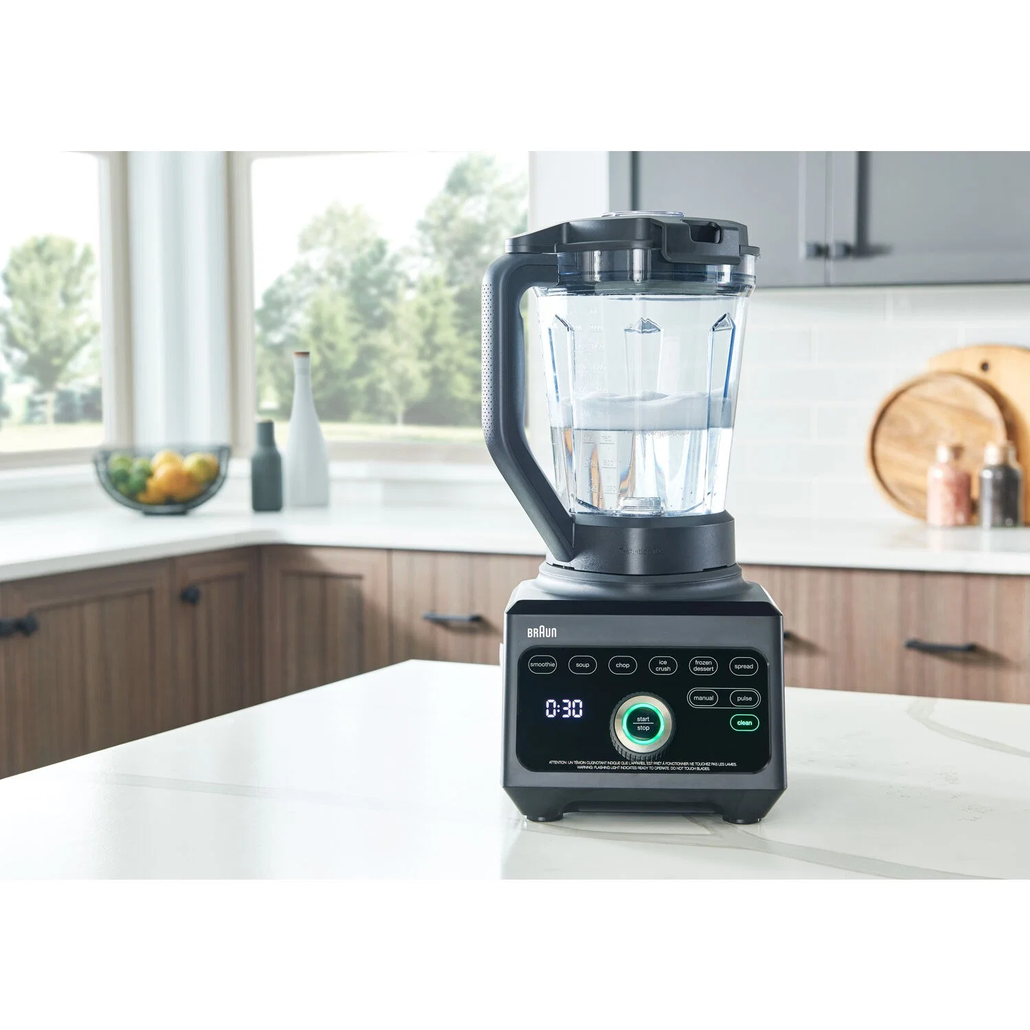 Braun TriForce Power Blender 1600 Watts, 18 Food Programs in Black (JB9040BK) - Image 5