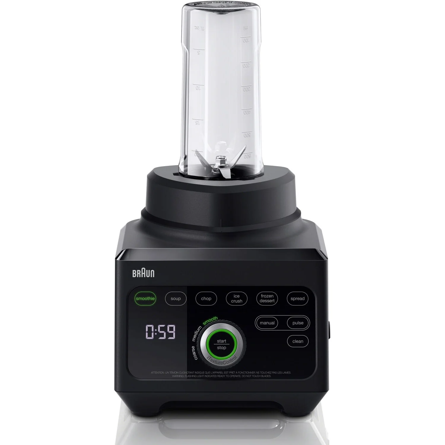 Braun TriForce Power Blender 1600 Watts, 18 Food Programs with Accessories in Black (JB9041BK) - Image 17