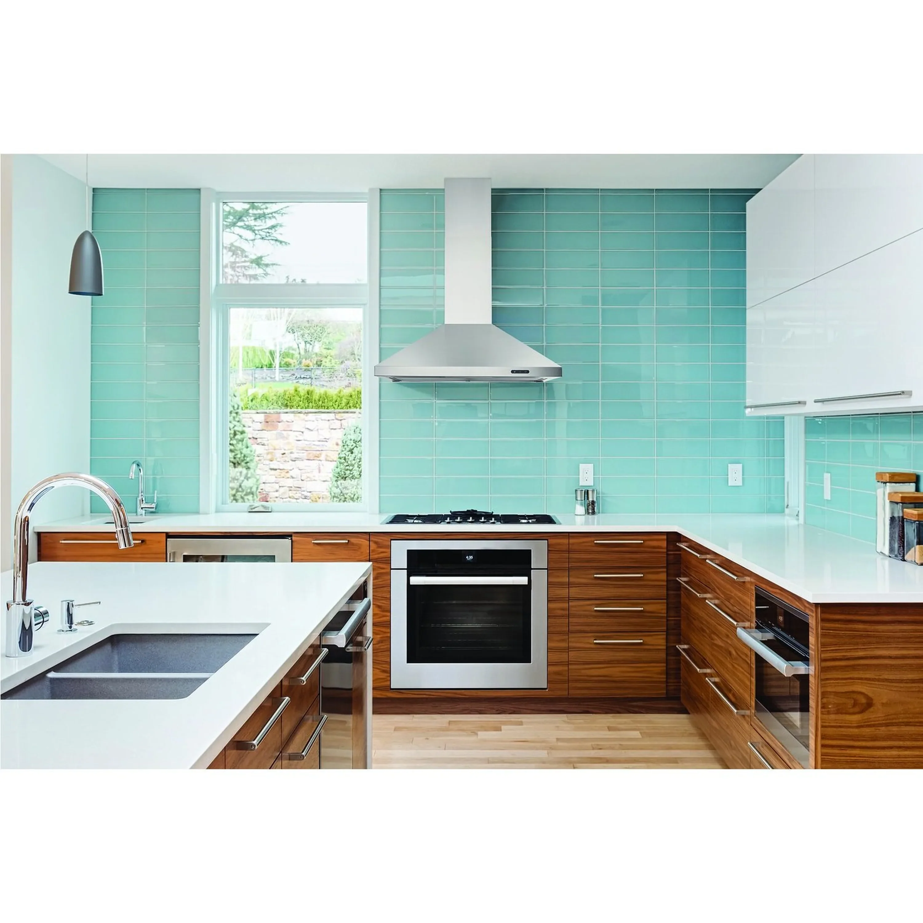 Broan-NuTone 30-inch 460 CFM Pyramidal Chimney Range Hood in Stainless Steel (EW4830SS) - Image 2