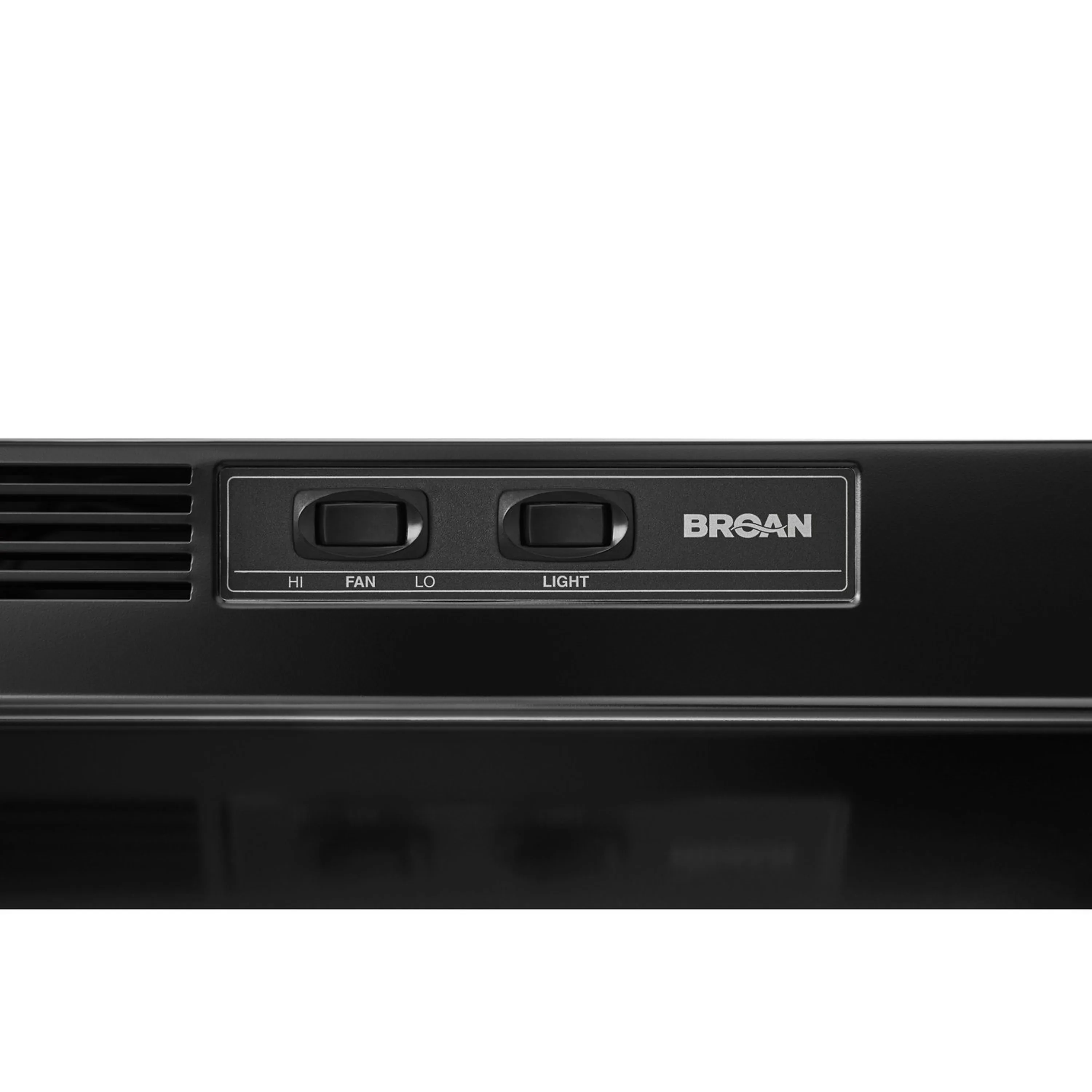 Broan-NuTone 30-Inch Ductless Under Cabinet Range Hood with Charcoal Filter in Black (413023) - Image 3