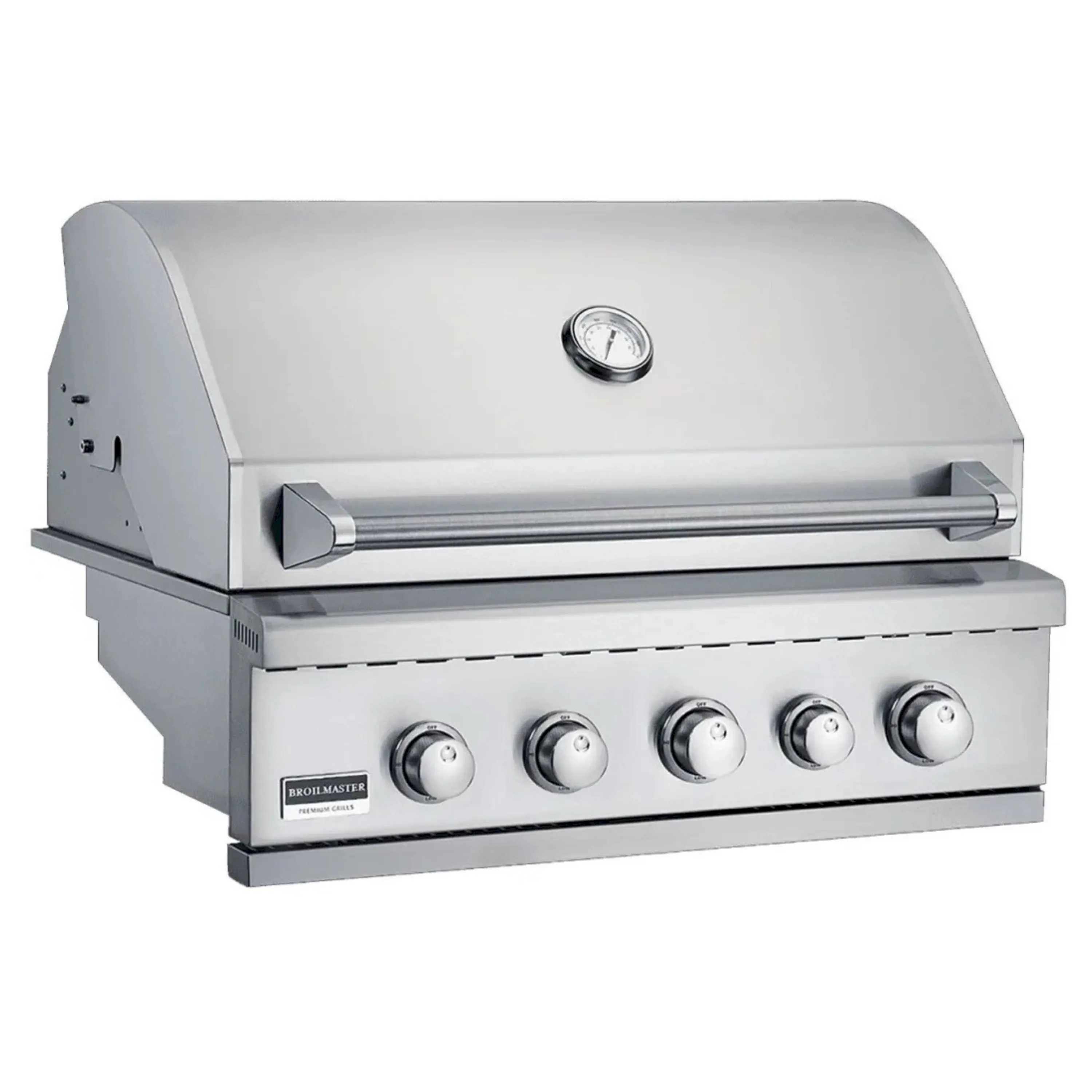 Broilmaster B-Series 32-Inch 4-Burner Premium Propane Gas Grill and Grill Cart in Stainless Steel - Image 2