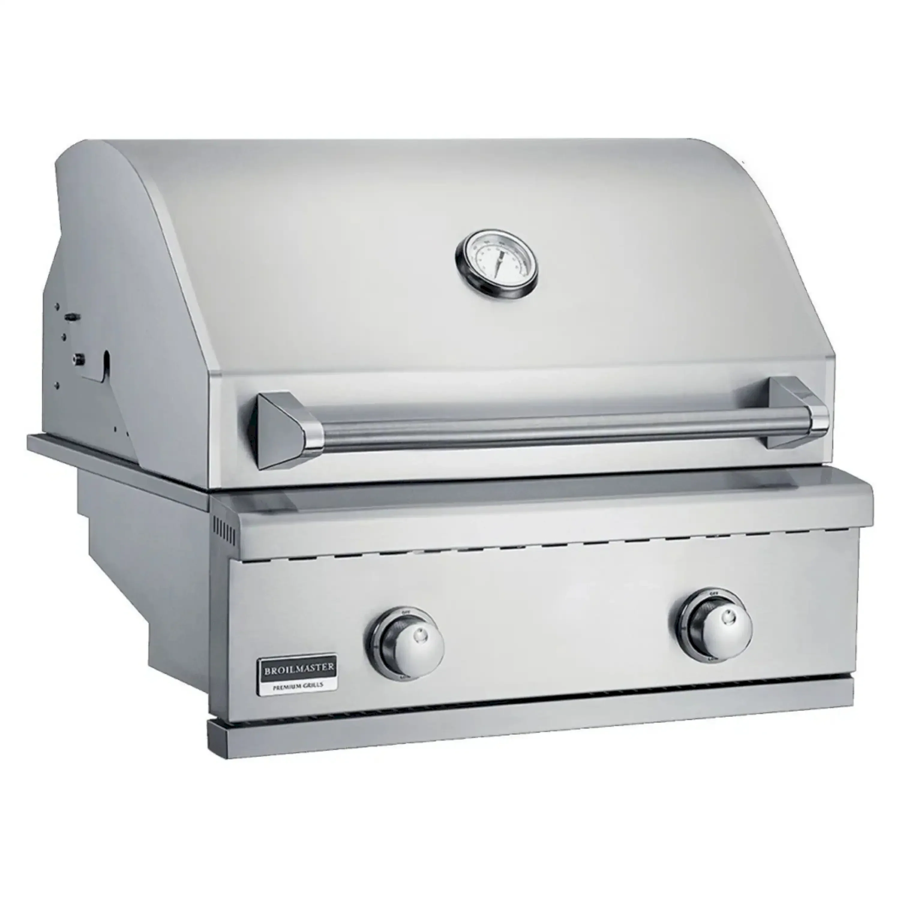 Broilmaster B-Series Basic Edition 25-Inch 3-Burner Premium Propane Gas Grill and Grill Cart in Stainless Steel - Image 2