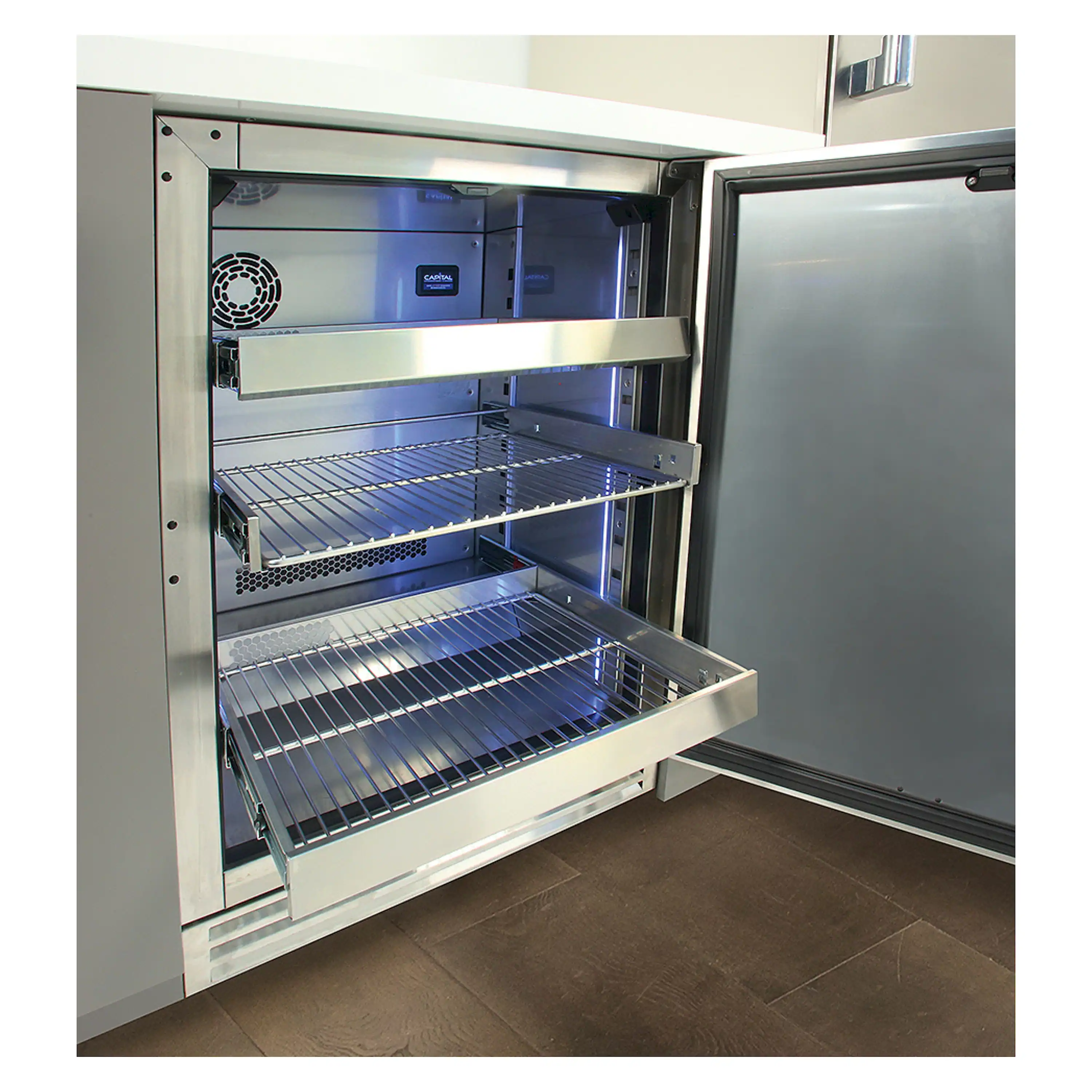Capital 24-Inch Undercounter Refrigerator in Panel Ready (CR-24PR) - Image 2