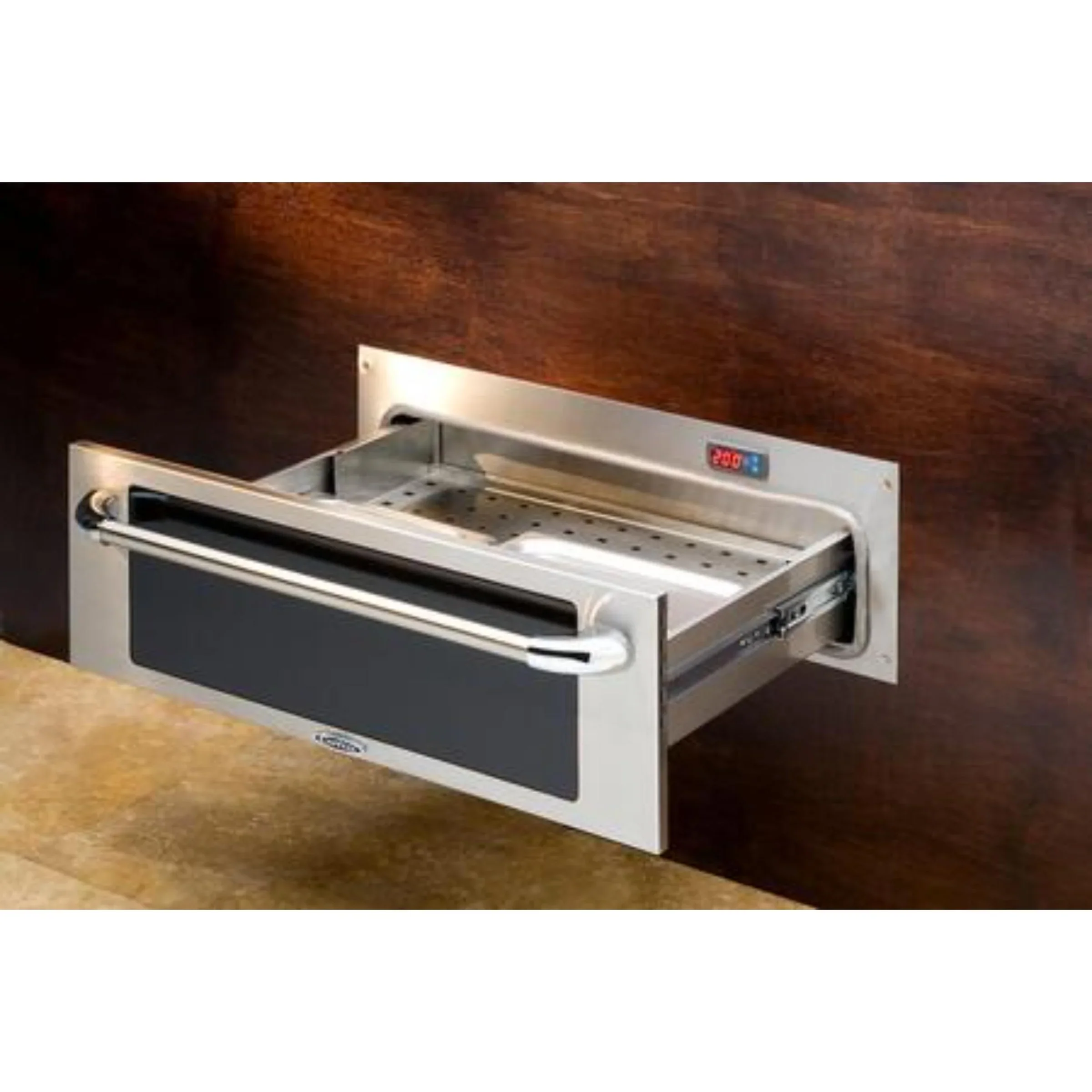 Capital 30-Inch Warming Drawer in Stainless Steel -  100°F-200°F, Self Closing (MWD30E-S) - Image 2