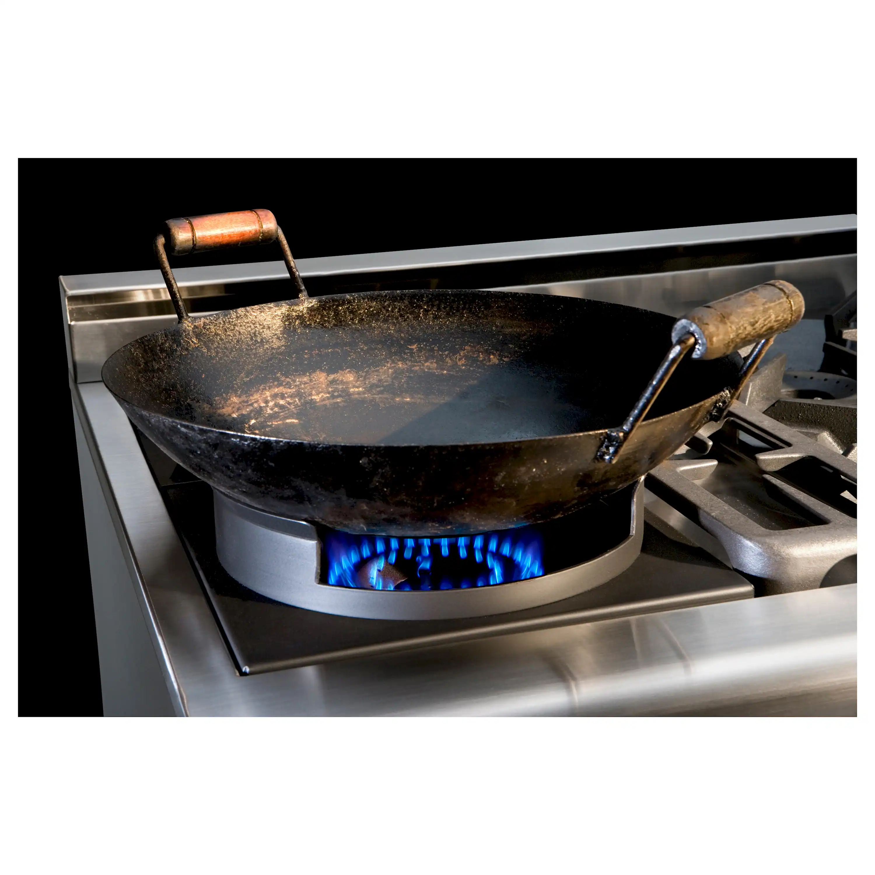 Capital 36-Inch Rangetop in Stainless Steel with 2 Sealed Burner & Open Burner Wok (GRT362CW) - Image 4
