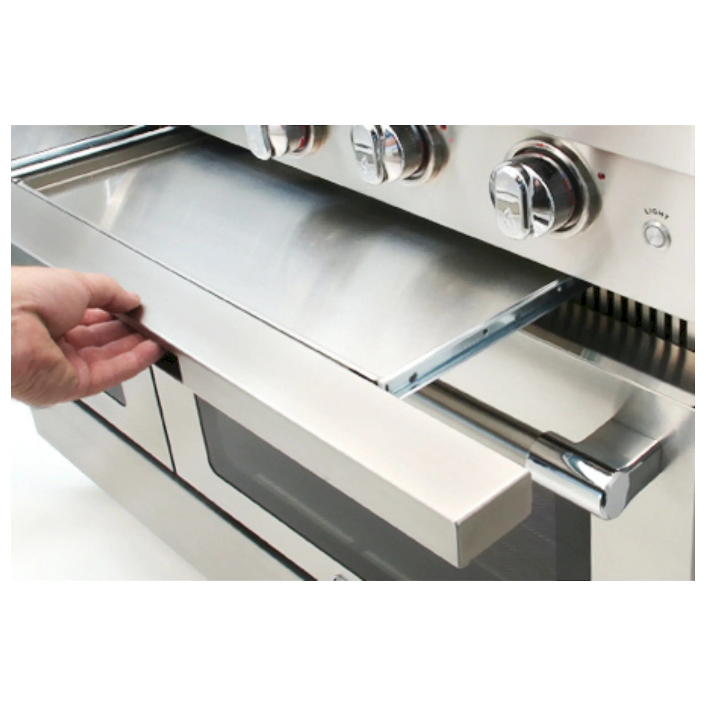 Capital 48-Inch Classic Chef Gas Range in Stainless Steel with 6 Sealed Burners & Griddle (MCR484G2) - Image 5