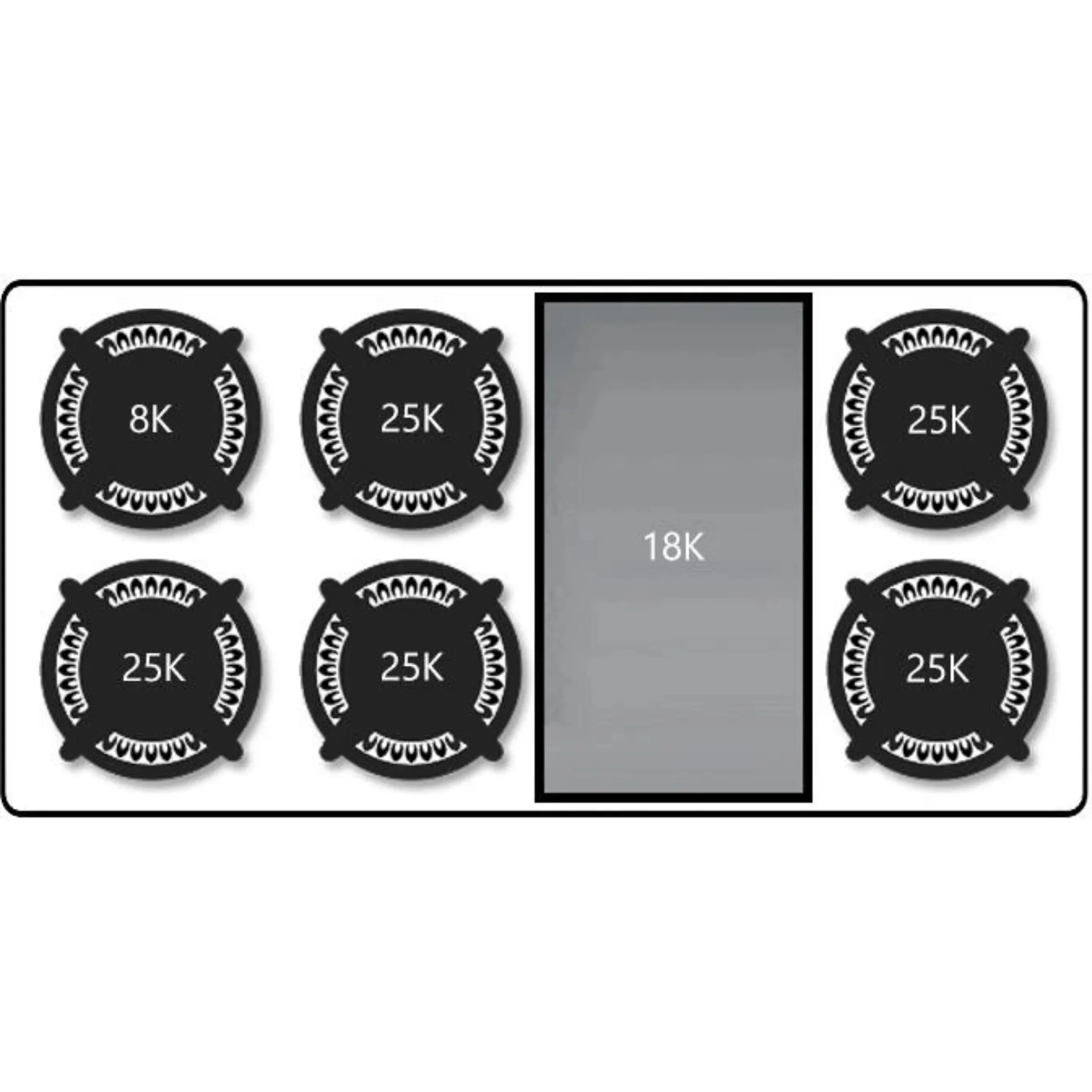 Capital 48-Inch Rangetop in Stainless Steel with 6 Sealed Burners & Griddle (GRT484G2) - Image 5