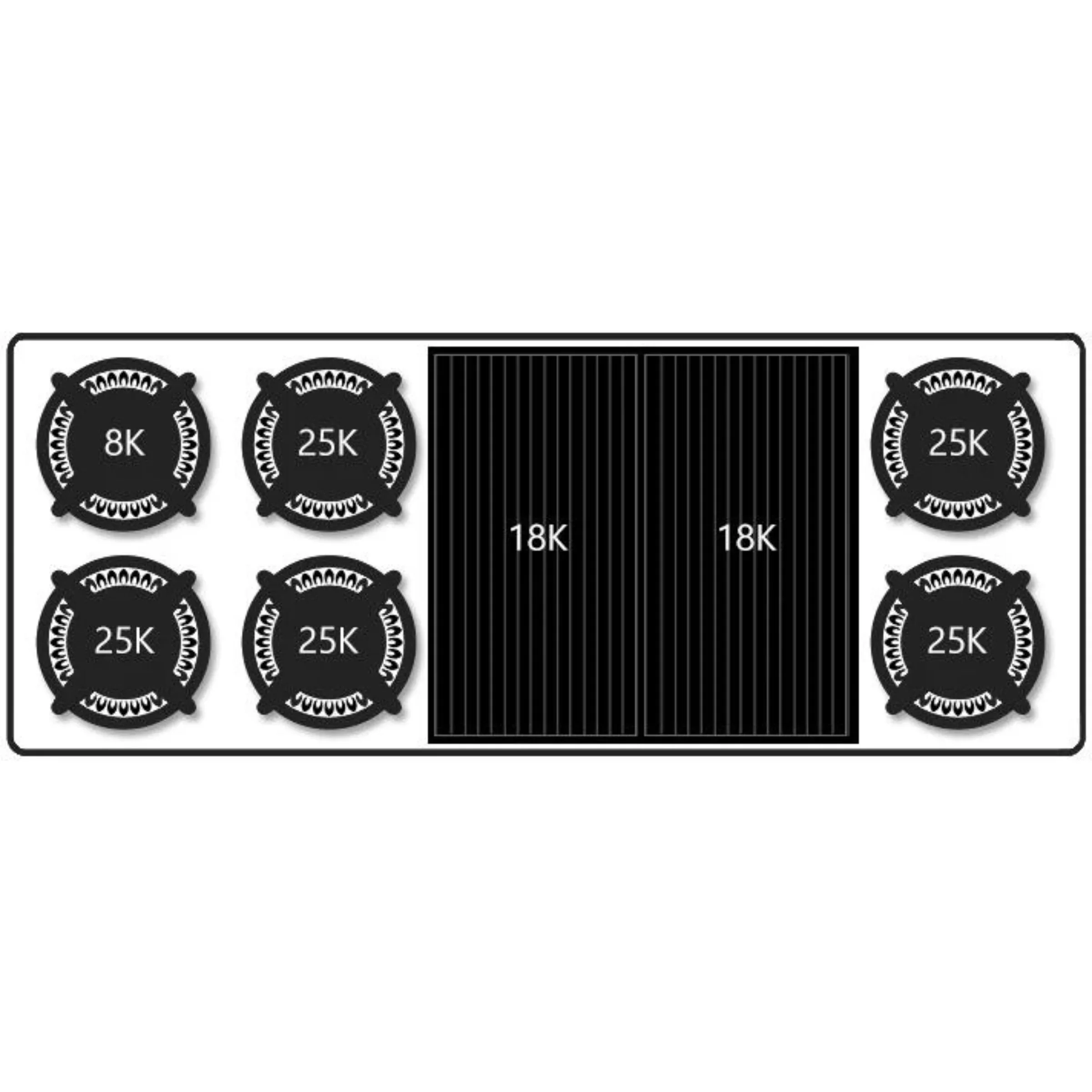 Capital 60-Inch Grand Chef Dual Fuel Range in Stainless Steel with 6 Open Burners & 24-Inch Grill in Stainless Steel (COB604BB2) - Image 13