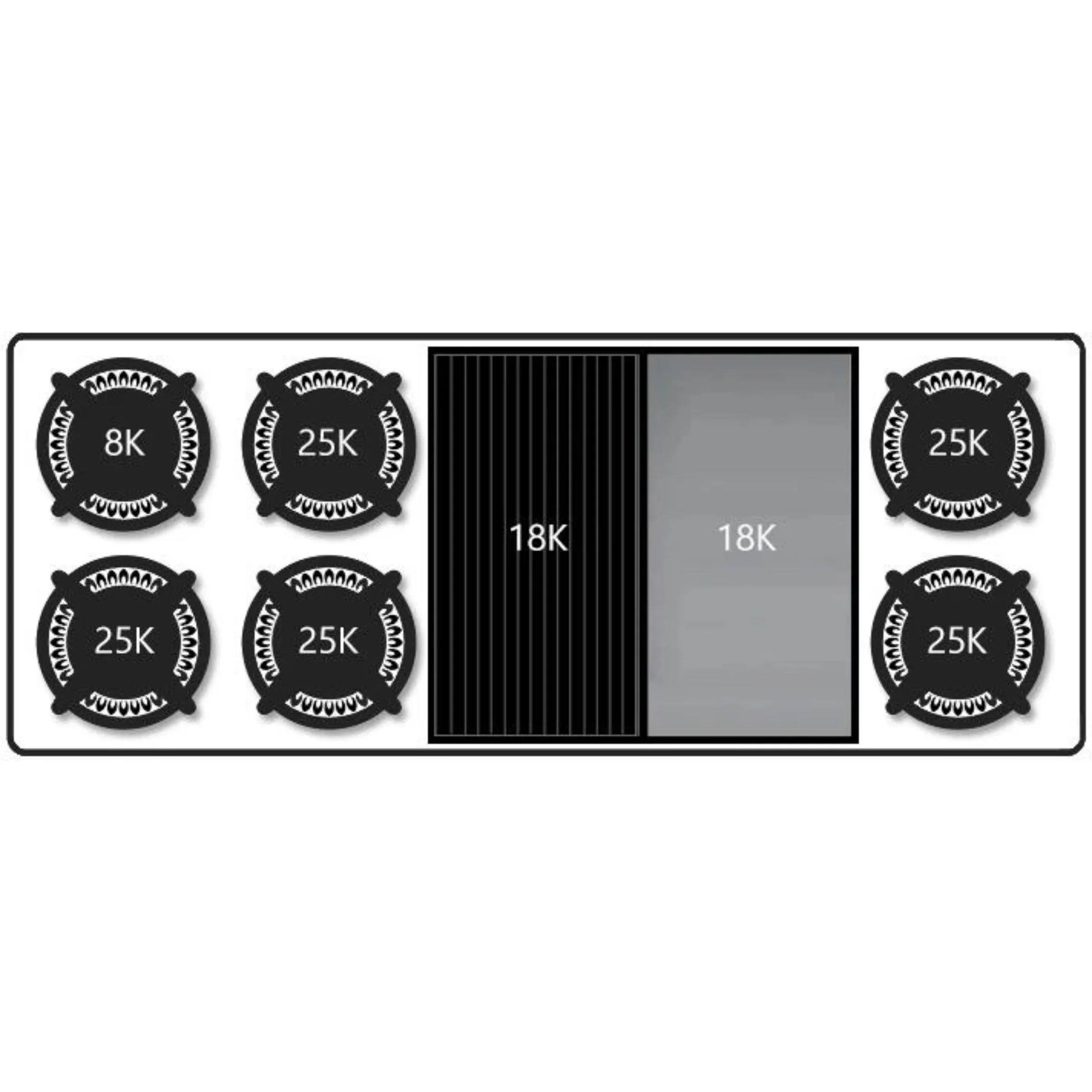 Capital 60-Inch Rangetop in Stainless Steel with 6 Sealed Burners, Grill, & Griddle (GRT604BG2) - Image 5