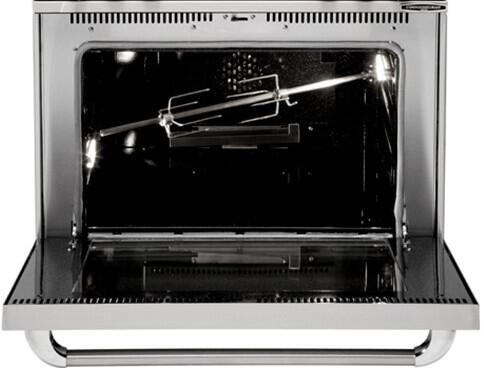 Capital Connoisseurian Series 36" Freestanding Dual Fuel Range with Open 5.4 cu. ft. in Stainless Steel (COB362B2) - Image 2