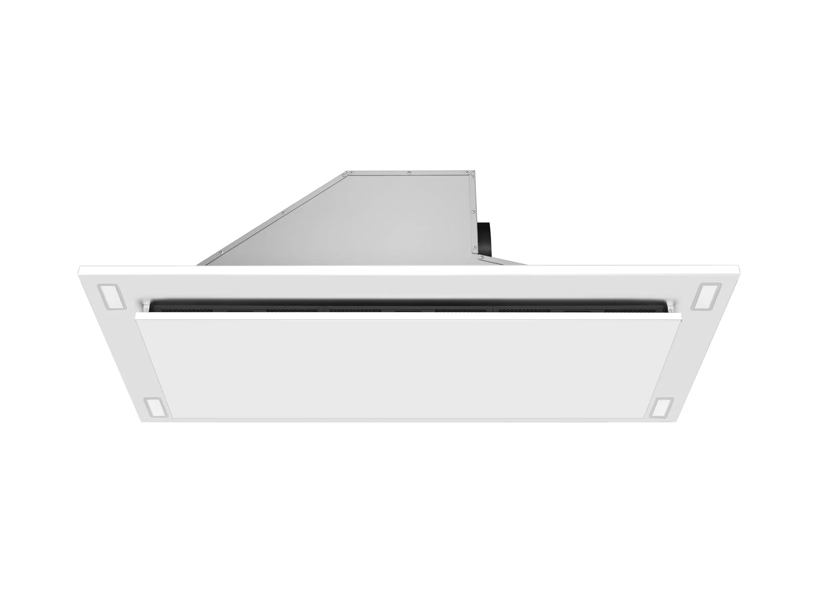 Victory Sunset 38.5-Inch 600 CFM Flush Ceiling Range Hood in White (Sunset-WH) - Image 6