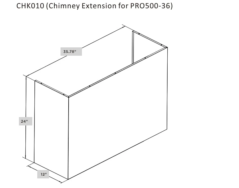 Hauslane Chimney Cover Kit for PRO500 - Image 4