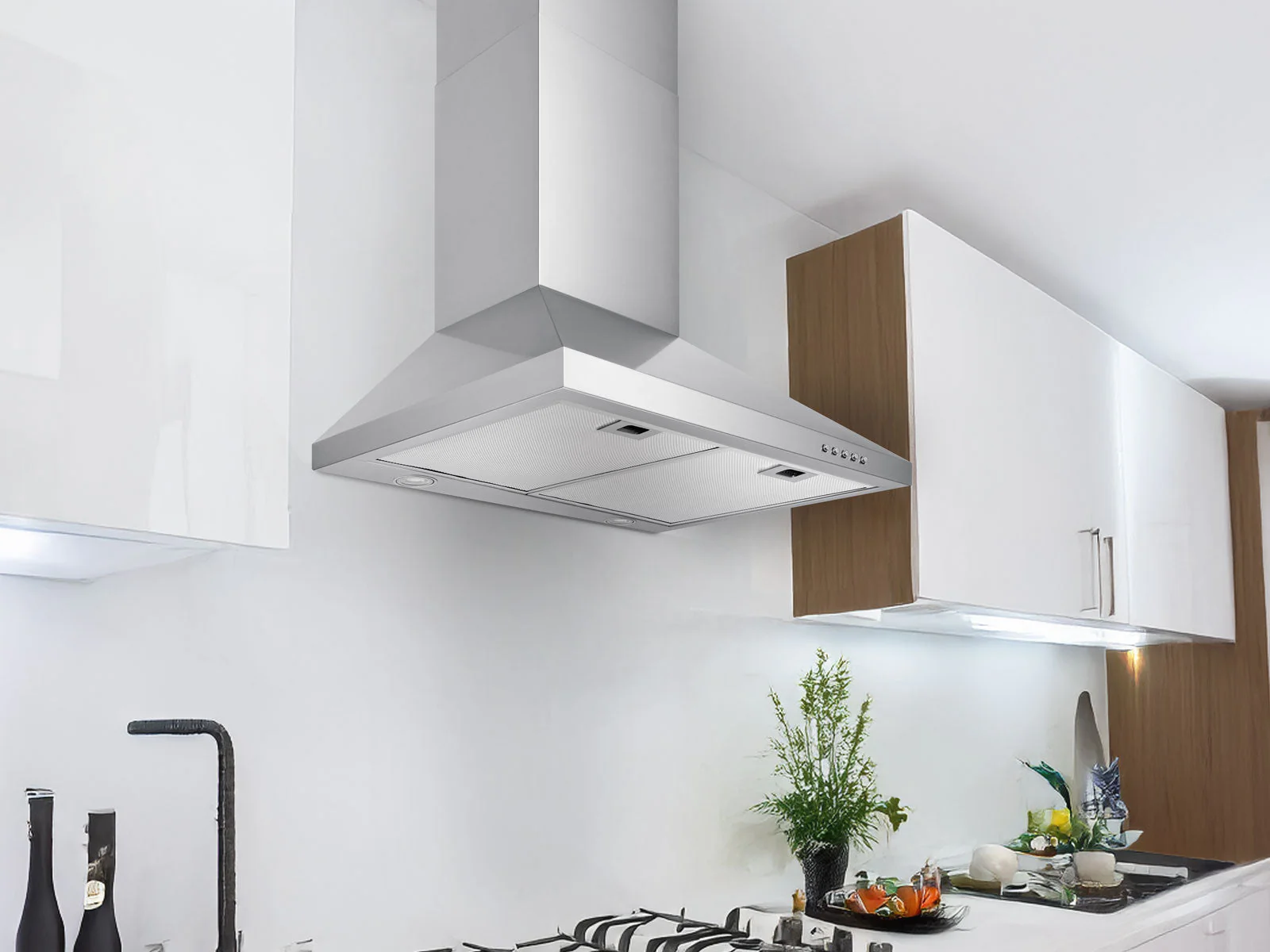 Victory Classic 30-Inch 600 CFM Wall Mount Range Hood in Stainless Steel (CLASSIC-30) - Image 2