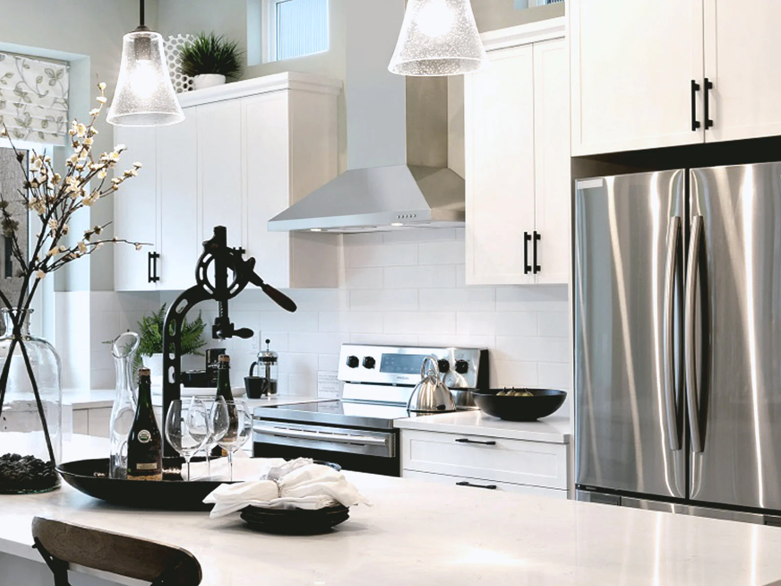 Victory Classic 30-Inch 600 CFM Wall Mount Range Hood in Stainless Steel (CLASSIC-30) - Image 4