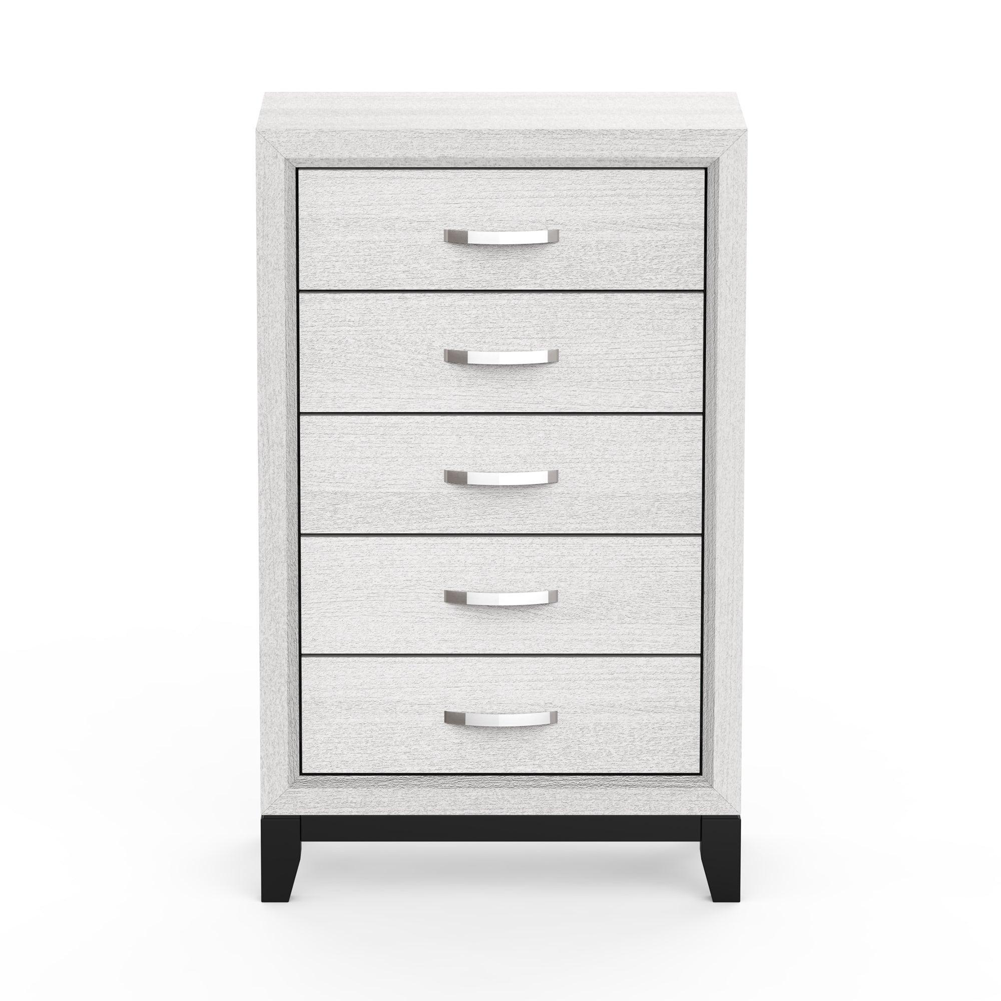 Parrot Uncle Contemporary 31-Inch Chest with 5-Drawer for Bedroom, Livingroom - Image 15