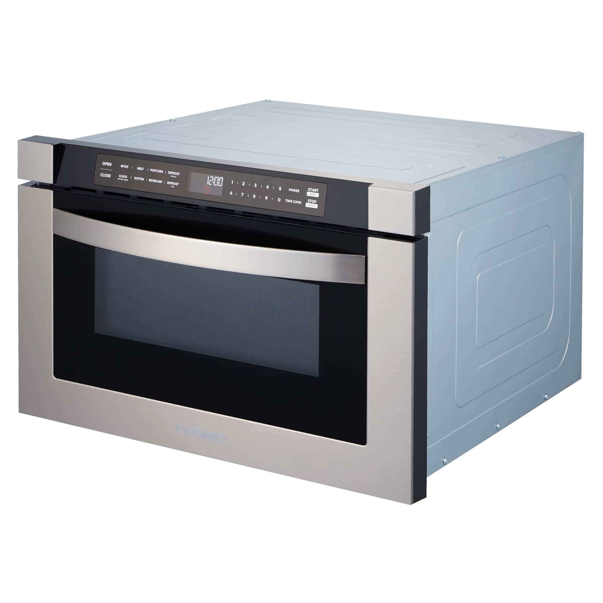 Cosmo 24-Inch 1.2 Cu. Ft. Built-in Microwave Drawer in Stainless Steel (COS-12MWDSS) - Image 5