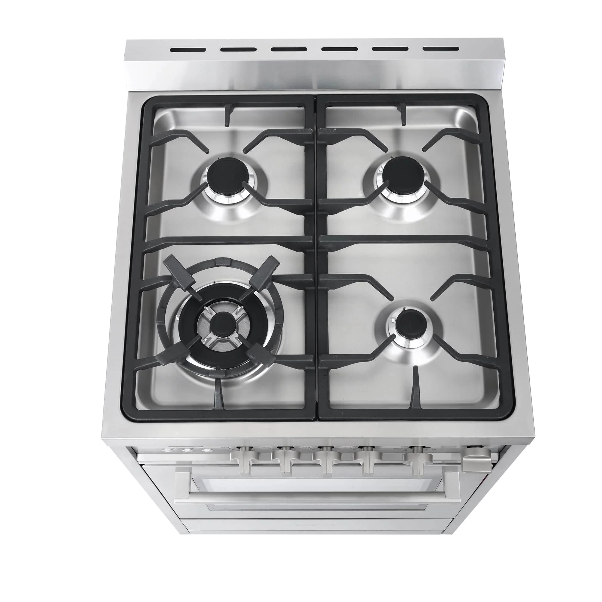 Cosmo 24-Inch 2.73 Cu. Ft. Single Oven Gas Range with 4 Burner Cooktop in Stainless Steel (COS-244AGC) - Image 11