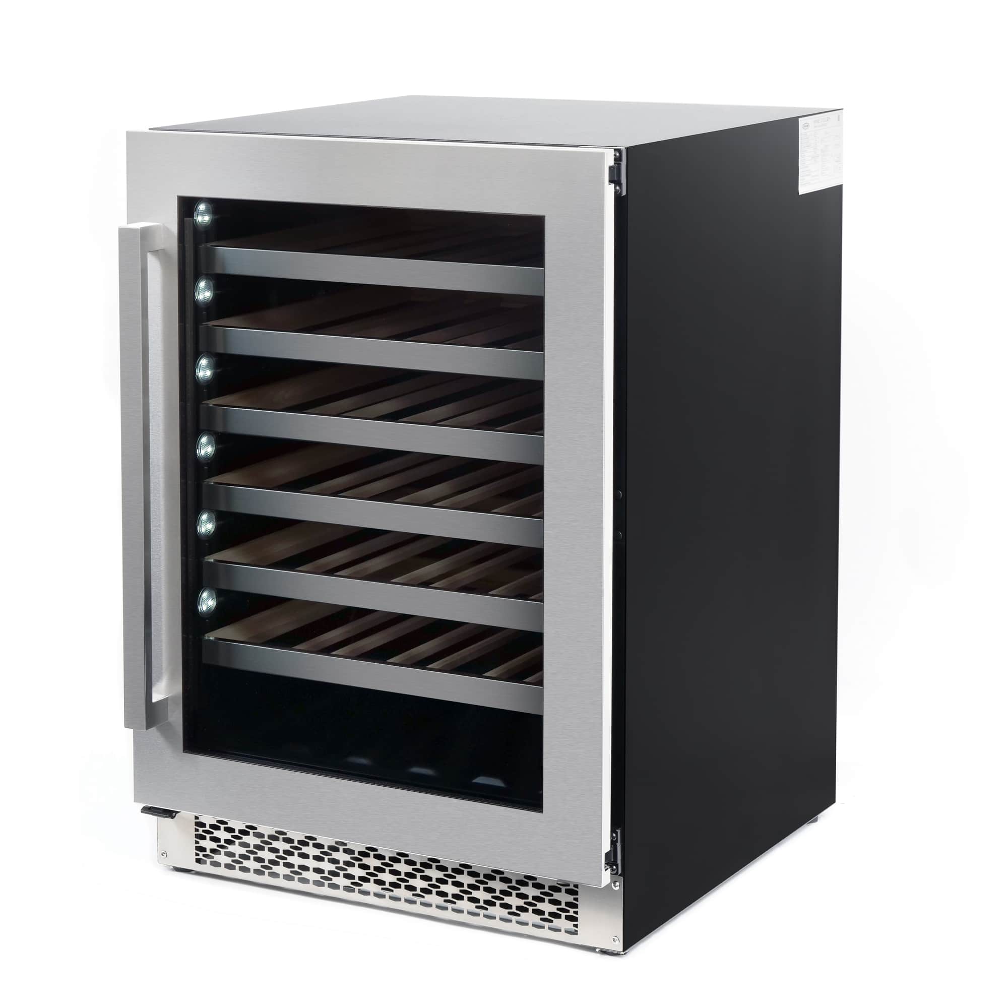 Cosmo 24-Inch 48 Bottles Capacity Wine Cooler in Stainless Steel (COS-24BIWCS) - Image 13