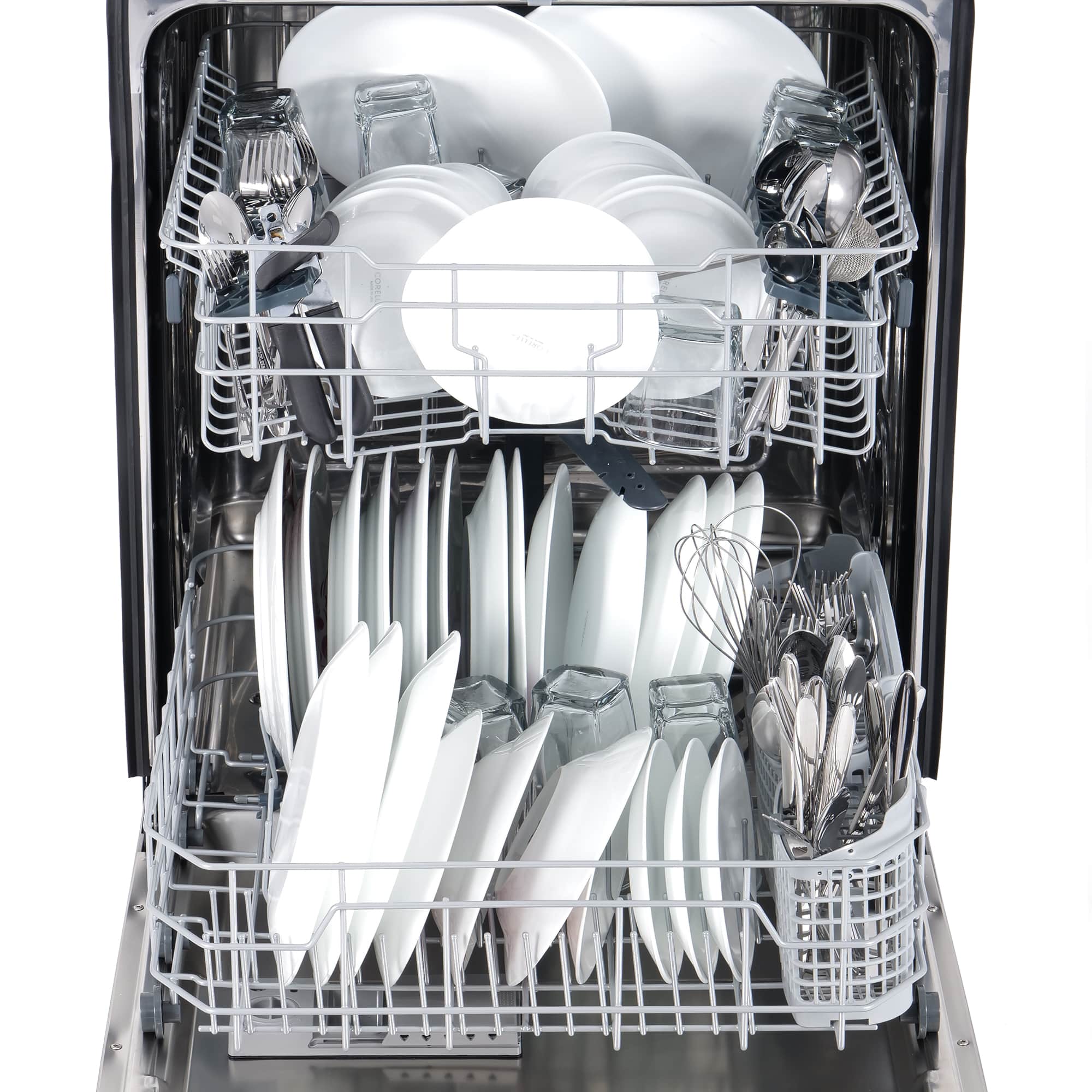Cosmo 24-Inch Built-In Tall Tub Dishwasher Fingerprint Resistant Stainless Steel (COS-DIS6502) - Image 10